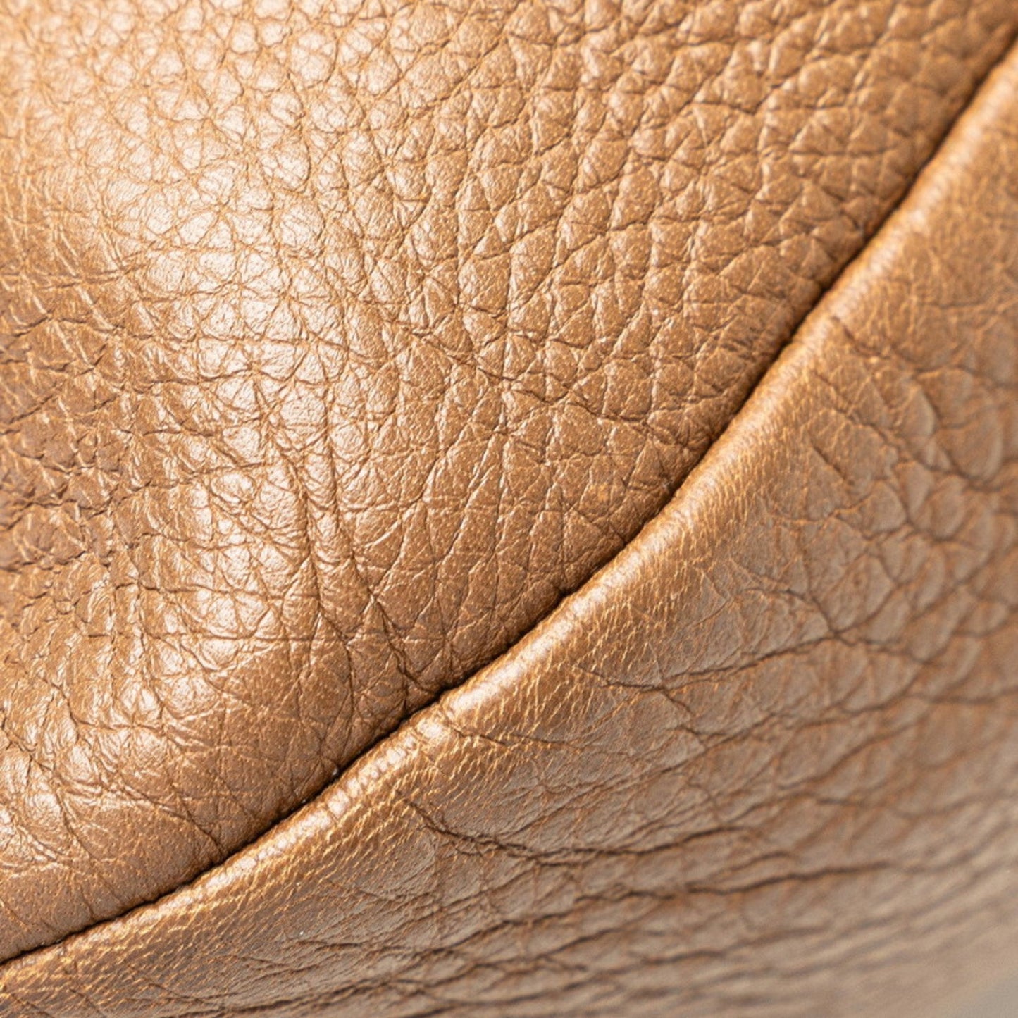Gucci Brown Leather Shoulder Bag