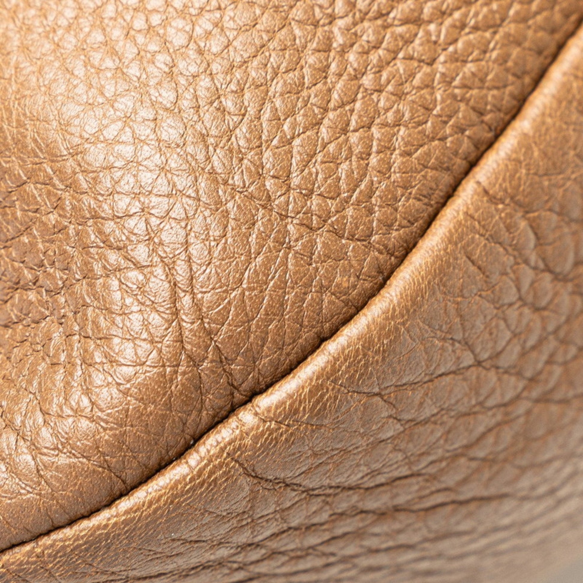 Gucci Brown Leather Shoulder Bag