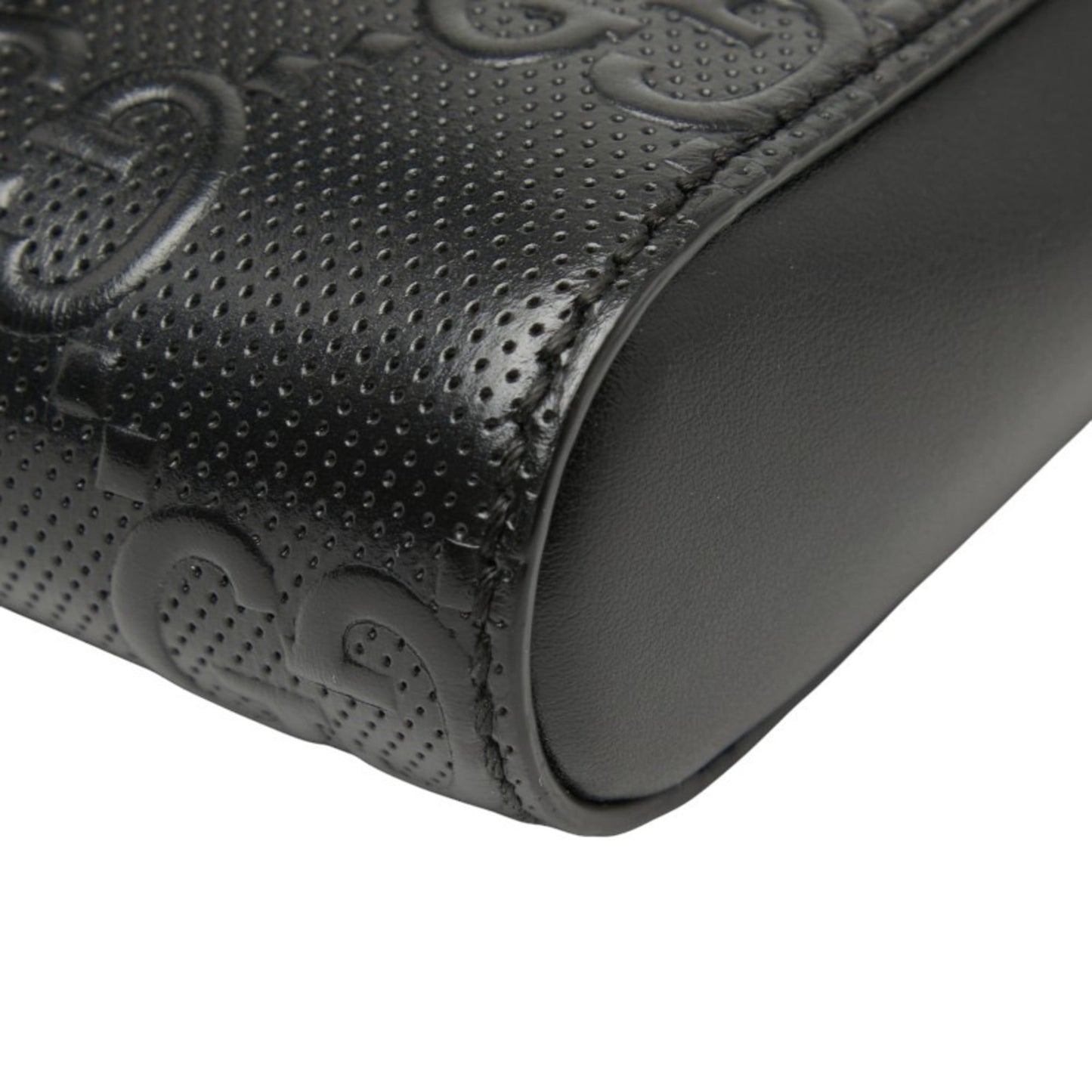 Gucci Black Leather Fanny Pack