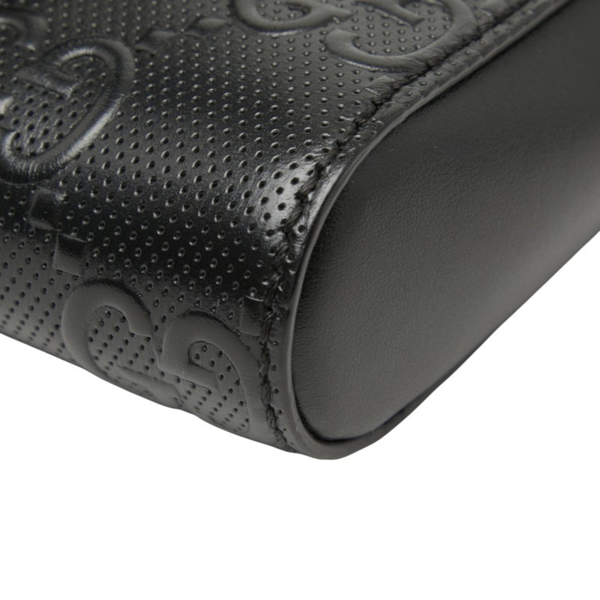 Gucci Black Leather Fanny Pack