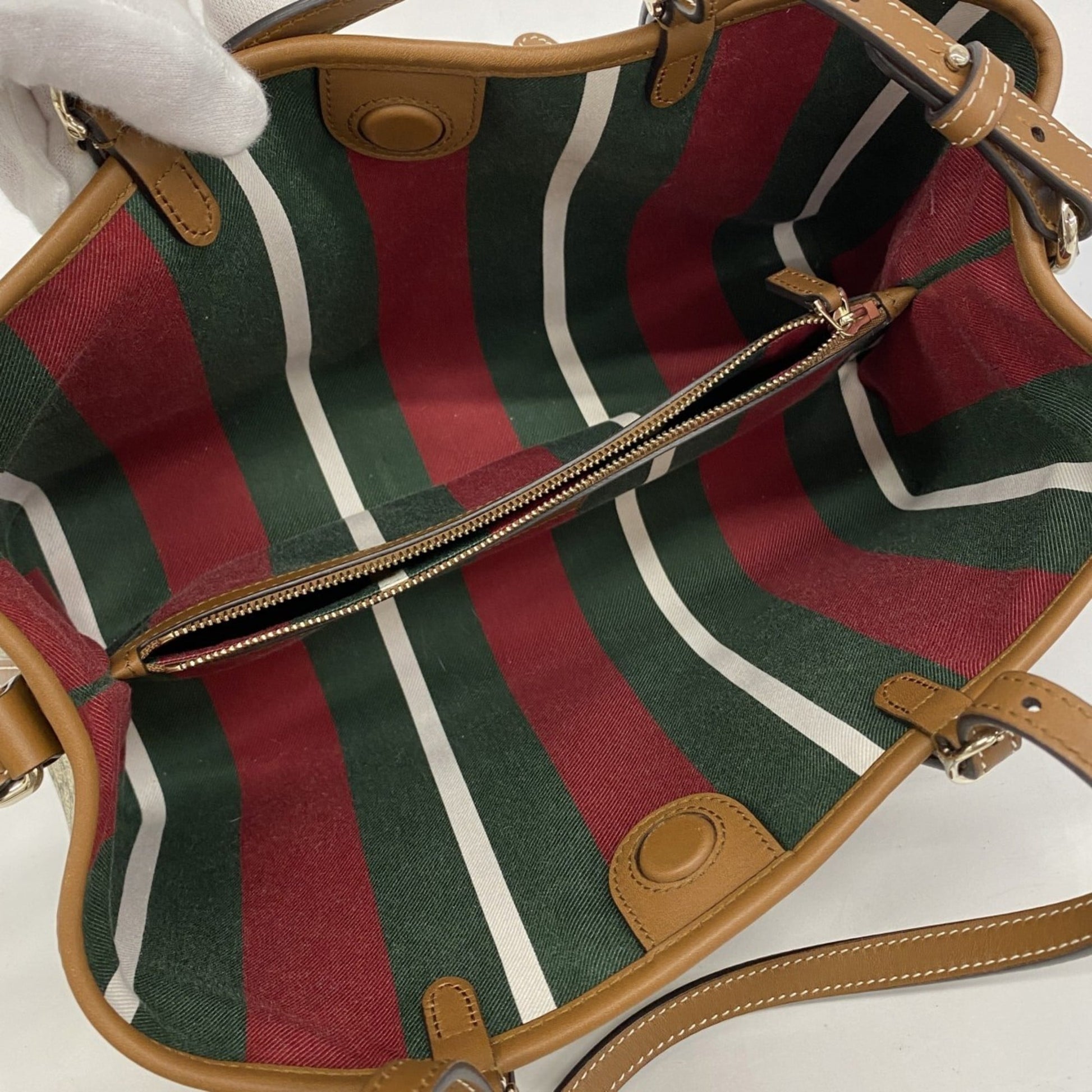 Gucci Brown Pvc Handbag