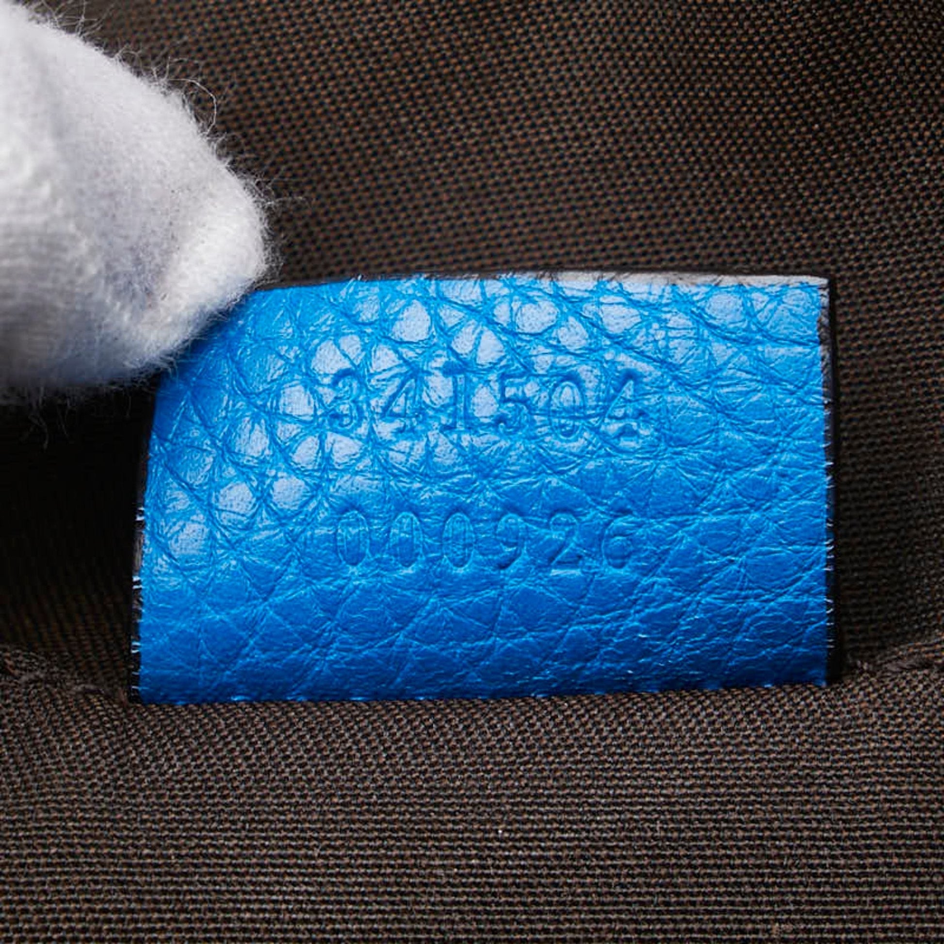 Gucci Blue Leather Handbag Shoulder Bag