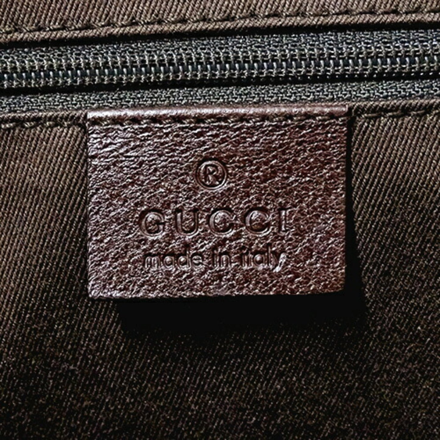 Gucci Beige Brown Gg Canvas Tote Bag