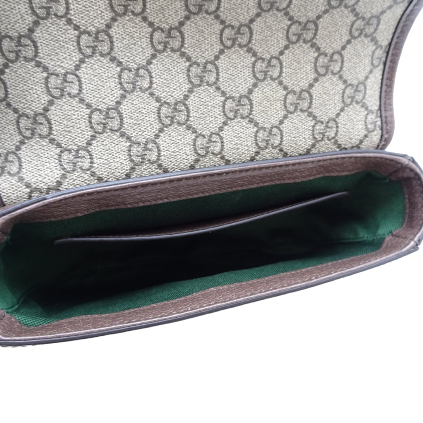 Gucci Beige Gg Supreme Shoulder Bag