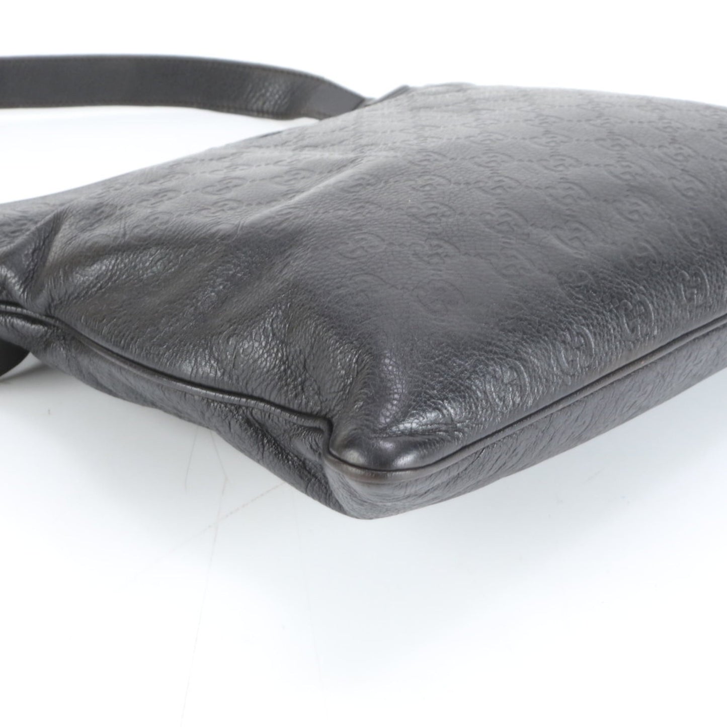 Gucci Dark Brown Leather Shoulder Bag