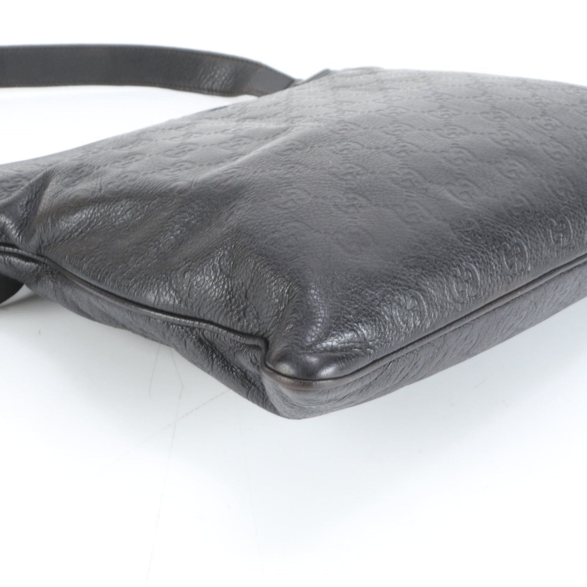 Gucci Dark Brown Leather Shoulder Bag
