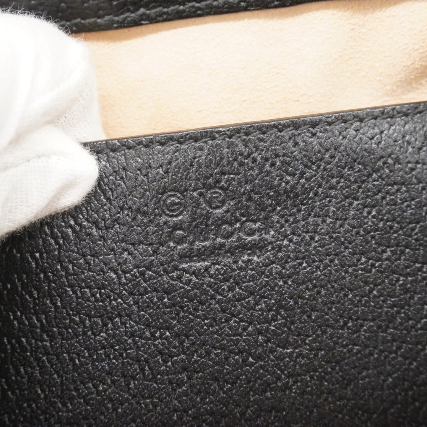 Gucci Black Leather Handbag