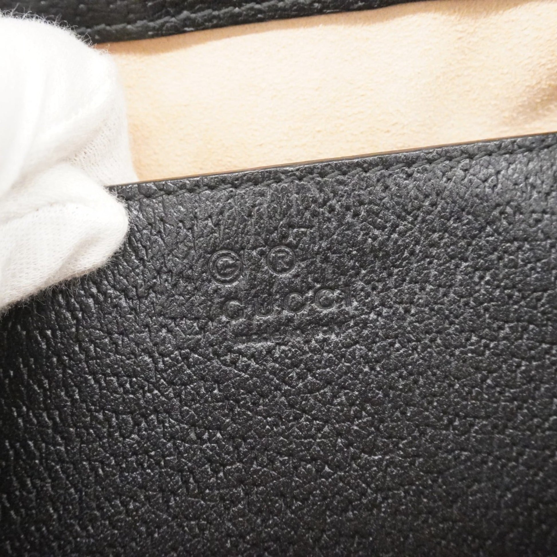 Gucci Black Leather Handbag