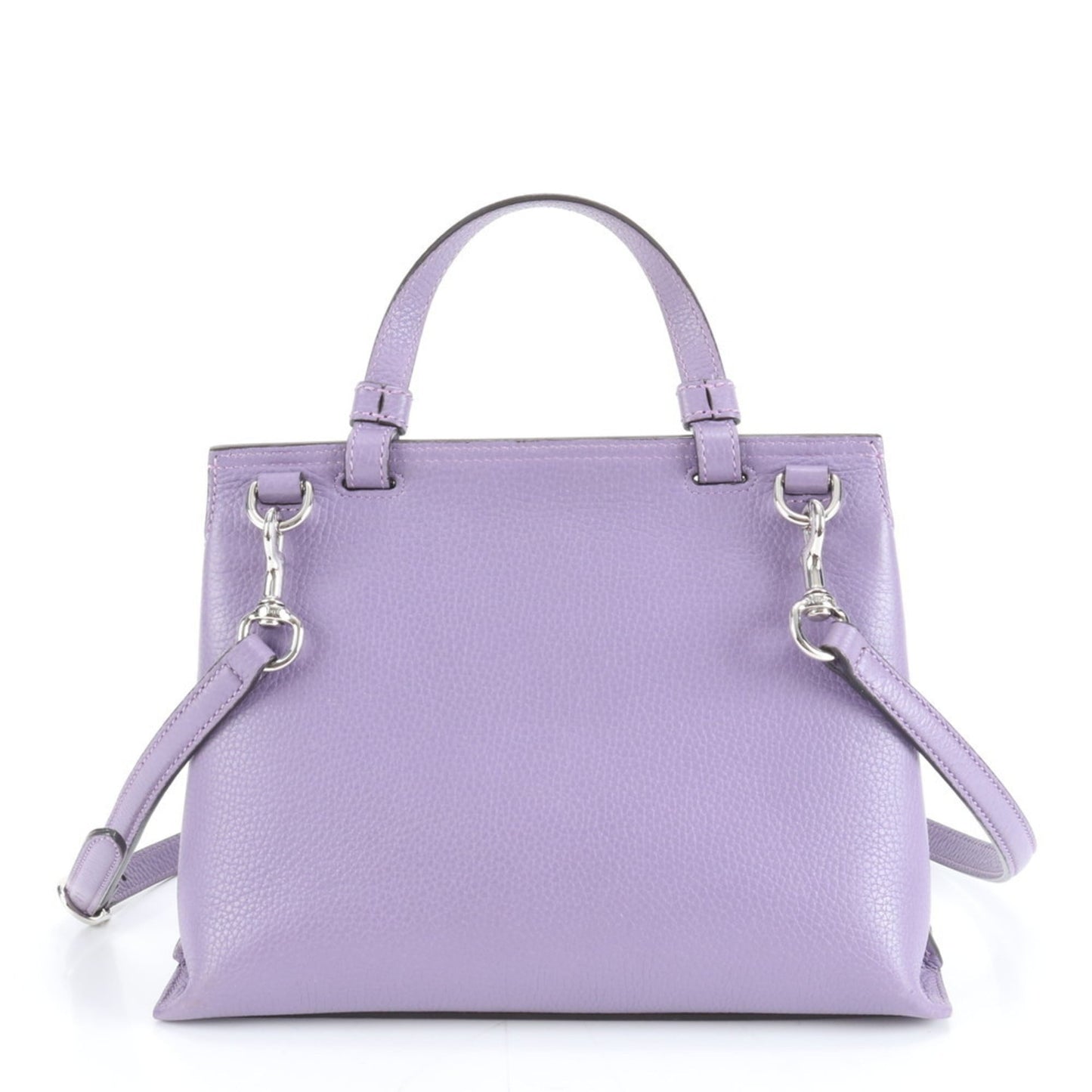 Gucci Purple Leather Handbag