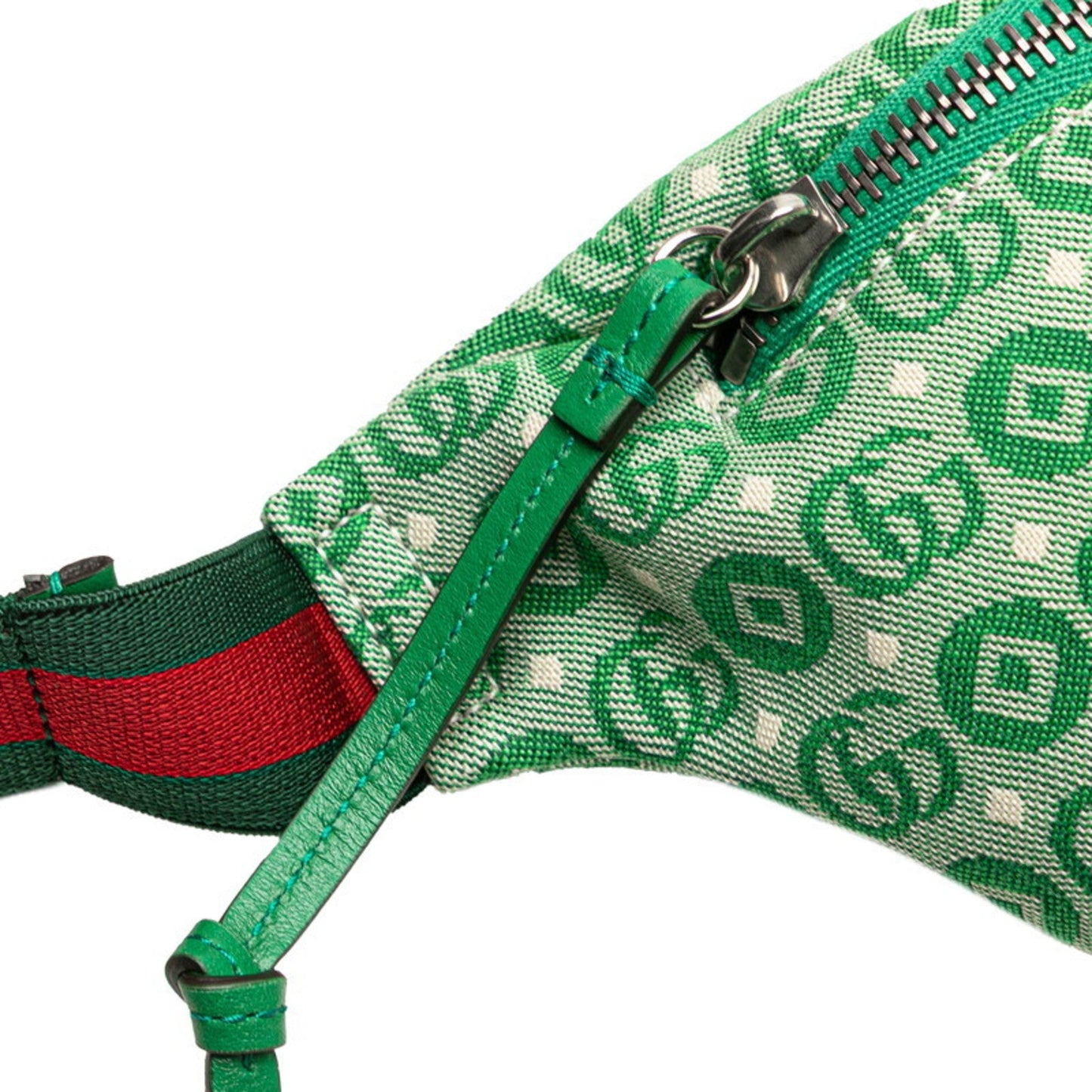 Gucci Green Canvas Fanny Pack