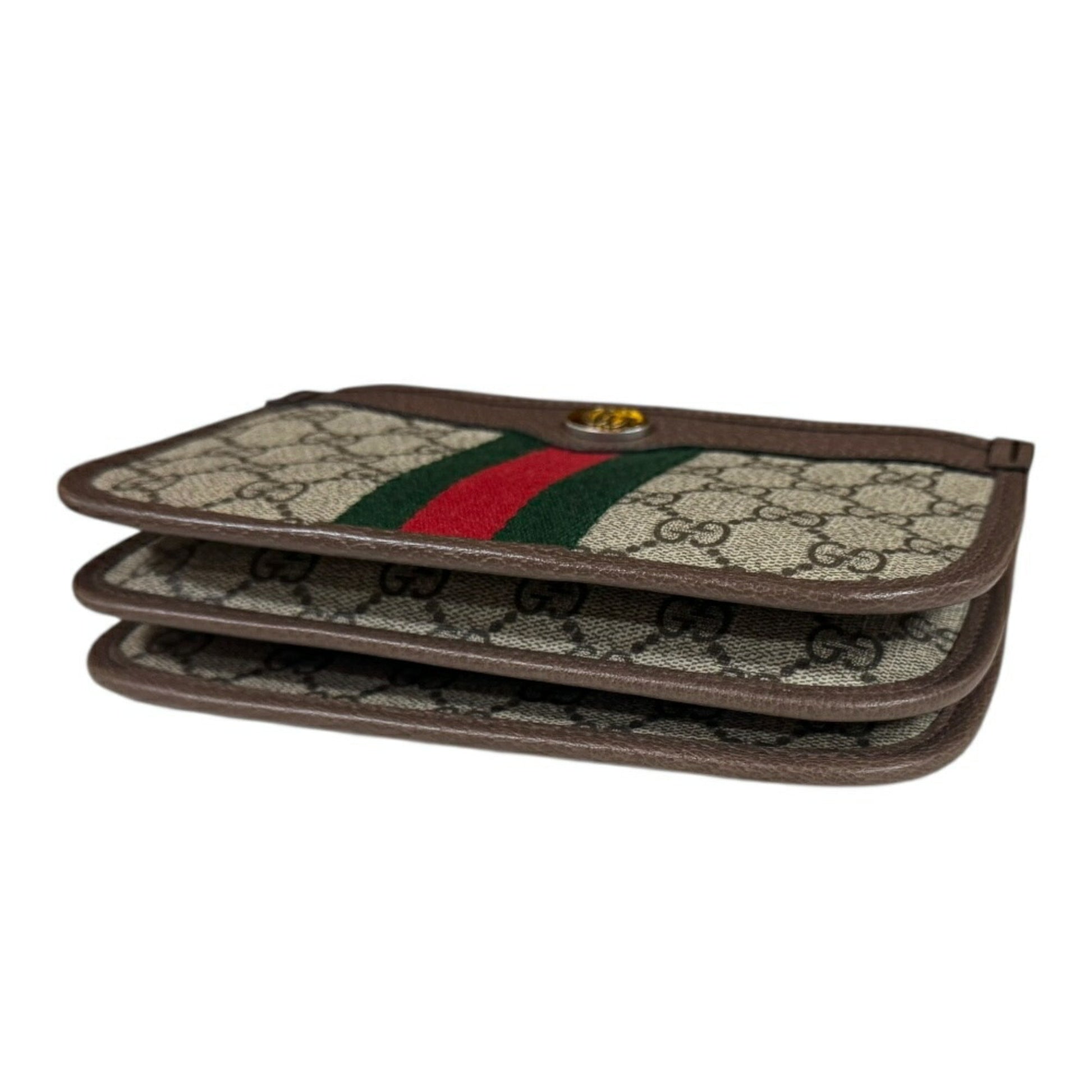 Gucci Beige Brown Gg Supreme Shoulder Bag