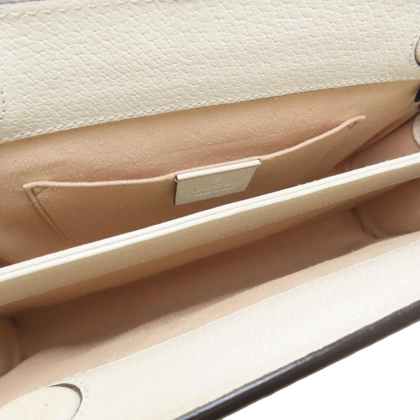 Gucci White Leather Shoulder Bag