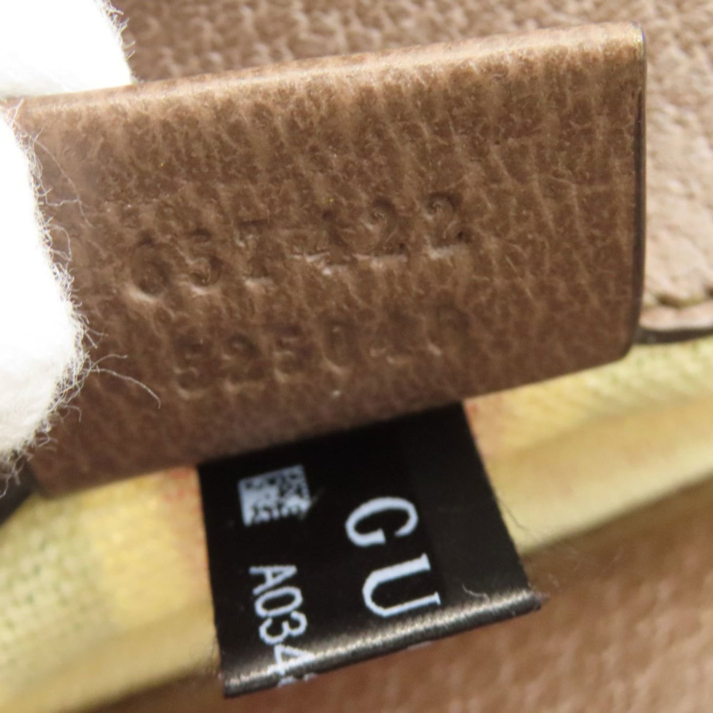 Gucci Beige Brown Canvas Handbag