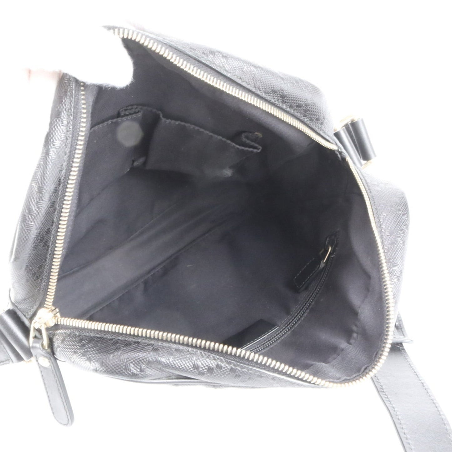 Gucci Black Leather Shoulder Bag