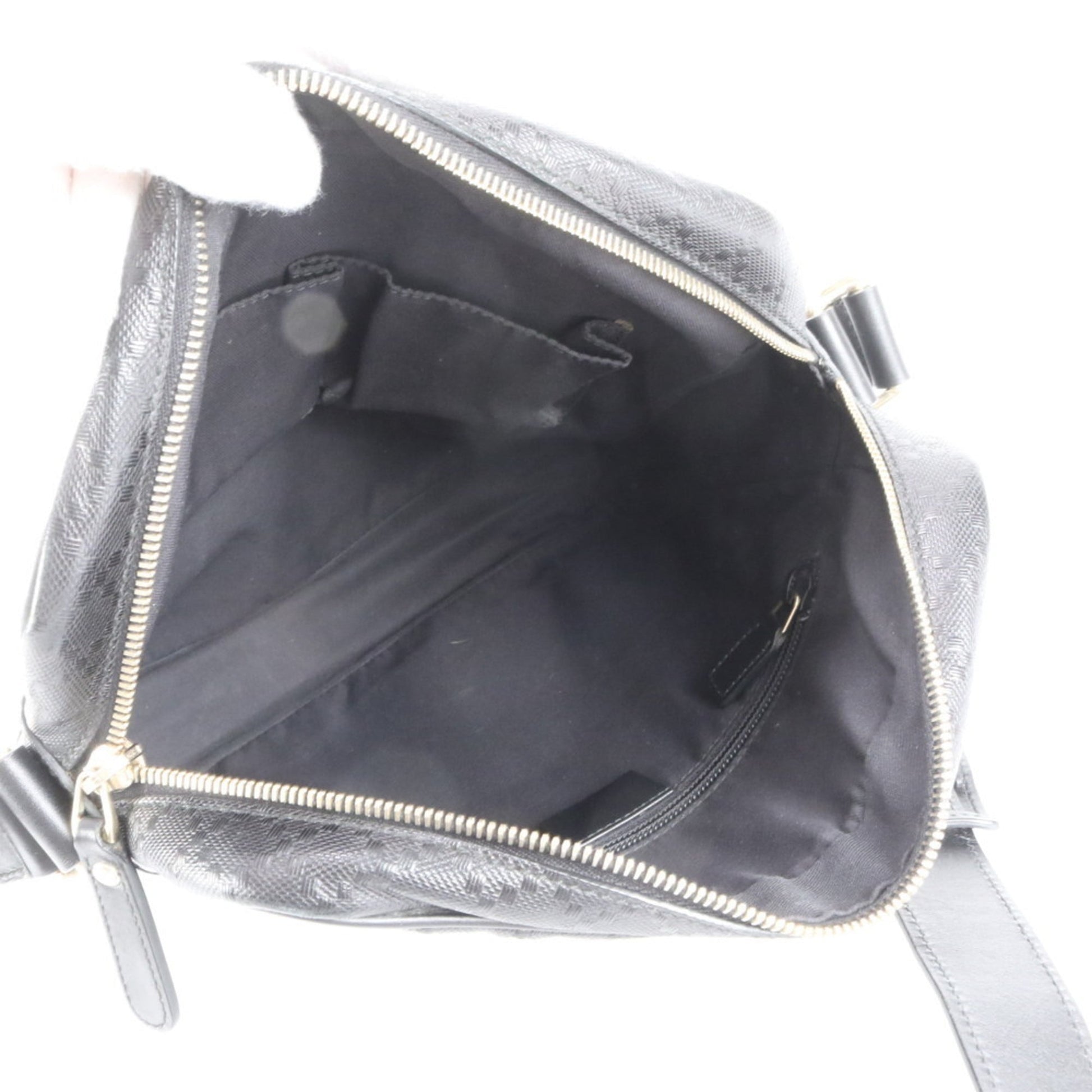 Gucci Black Leather Shoulder Bag