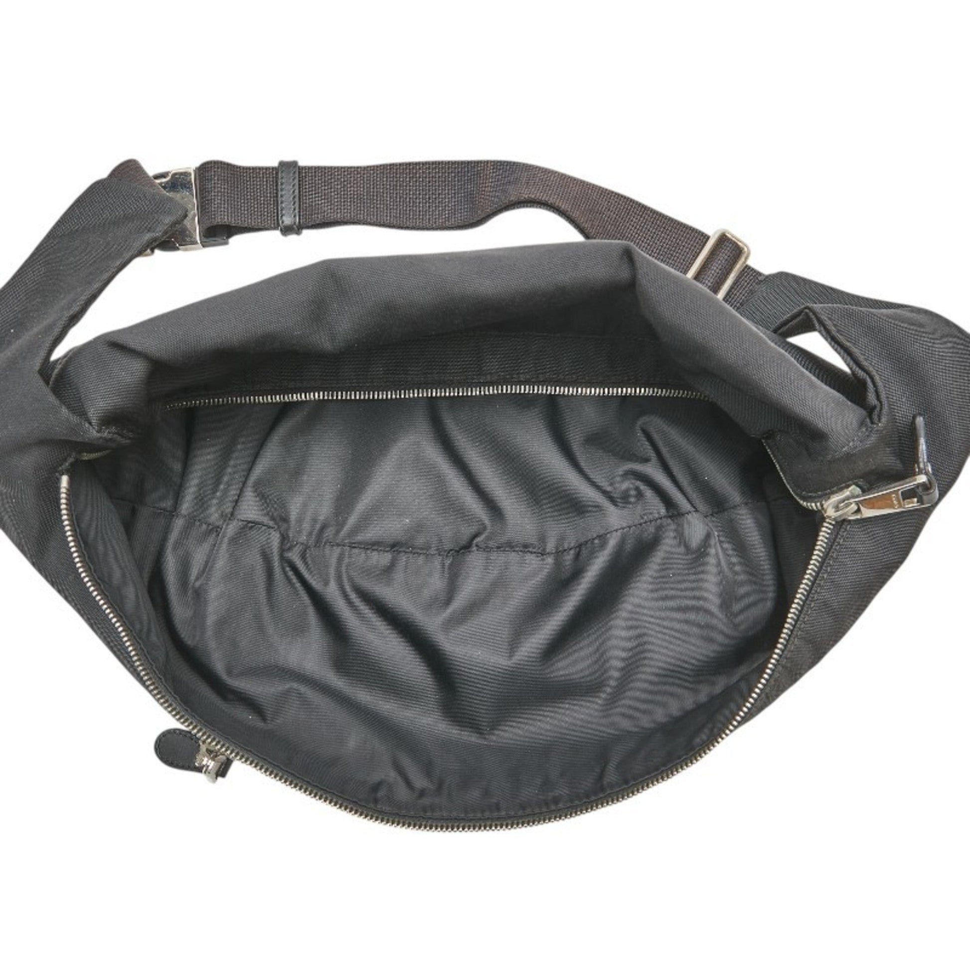 Gucci Abbey Black Multi-Color Canvas Sling Bag
