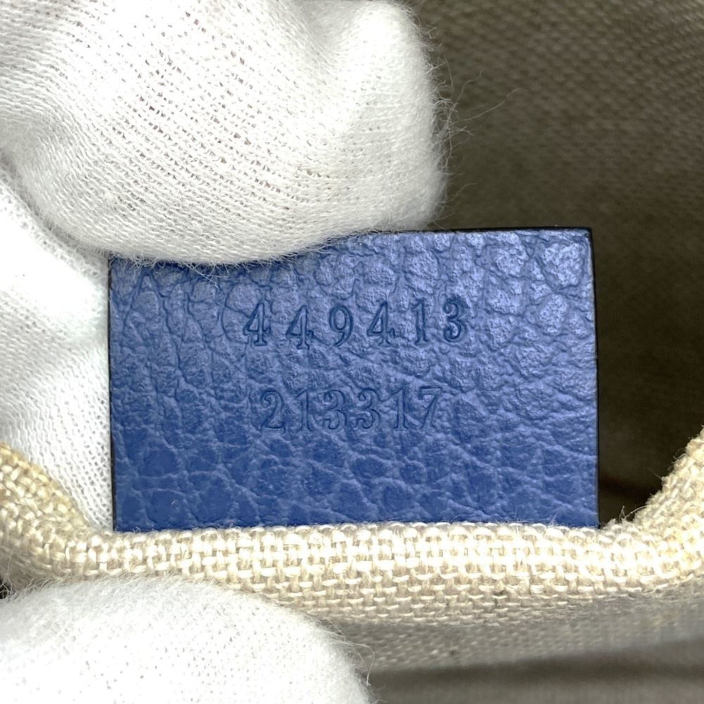 Gucci Brown Gg Canvas Leather Shoulder Bag
