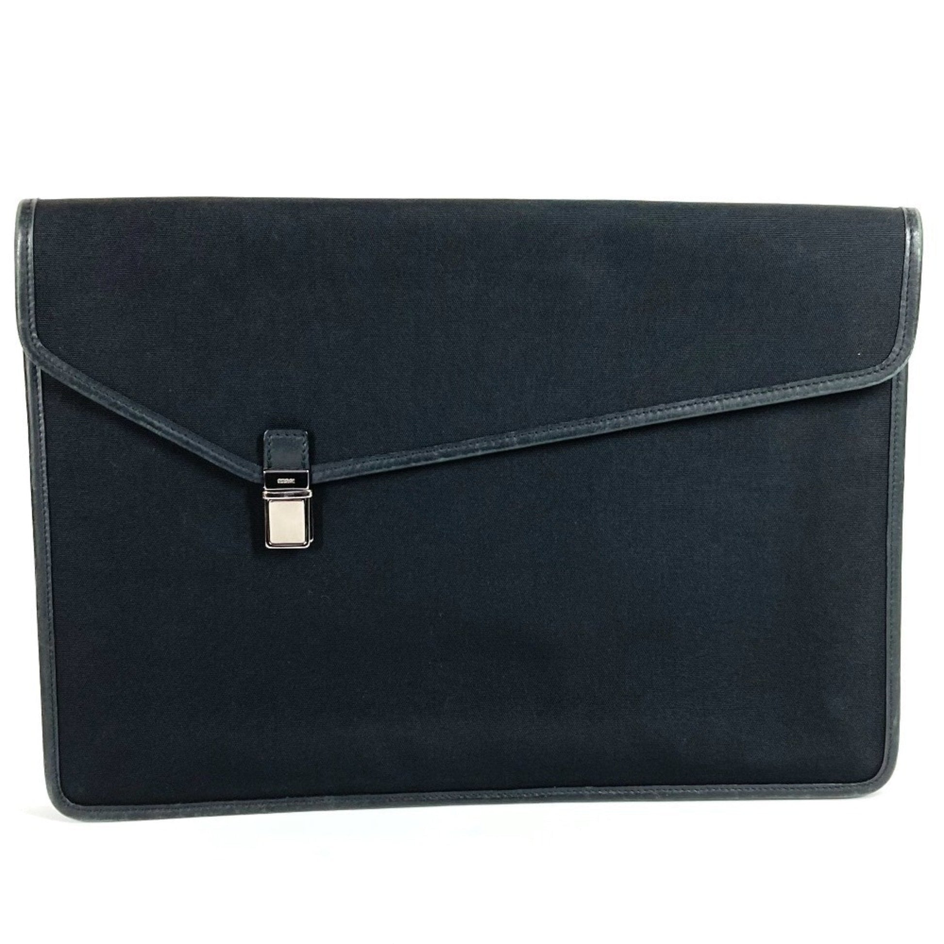 Gucci Black Nylon Clutch Bag Pouch