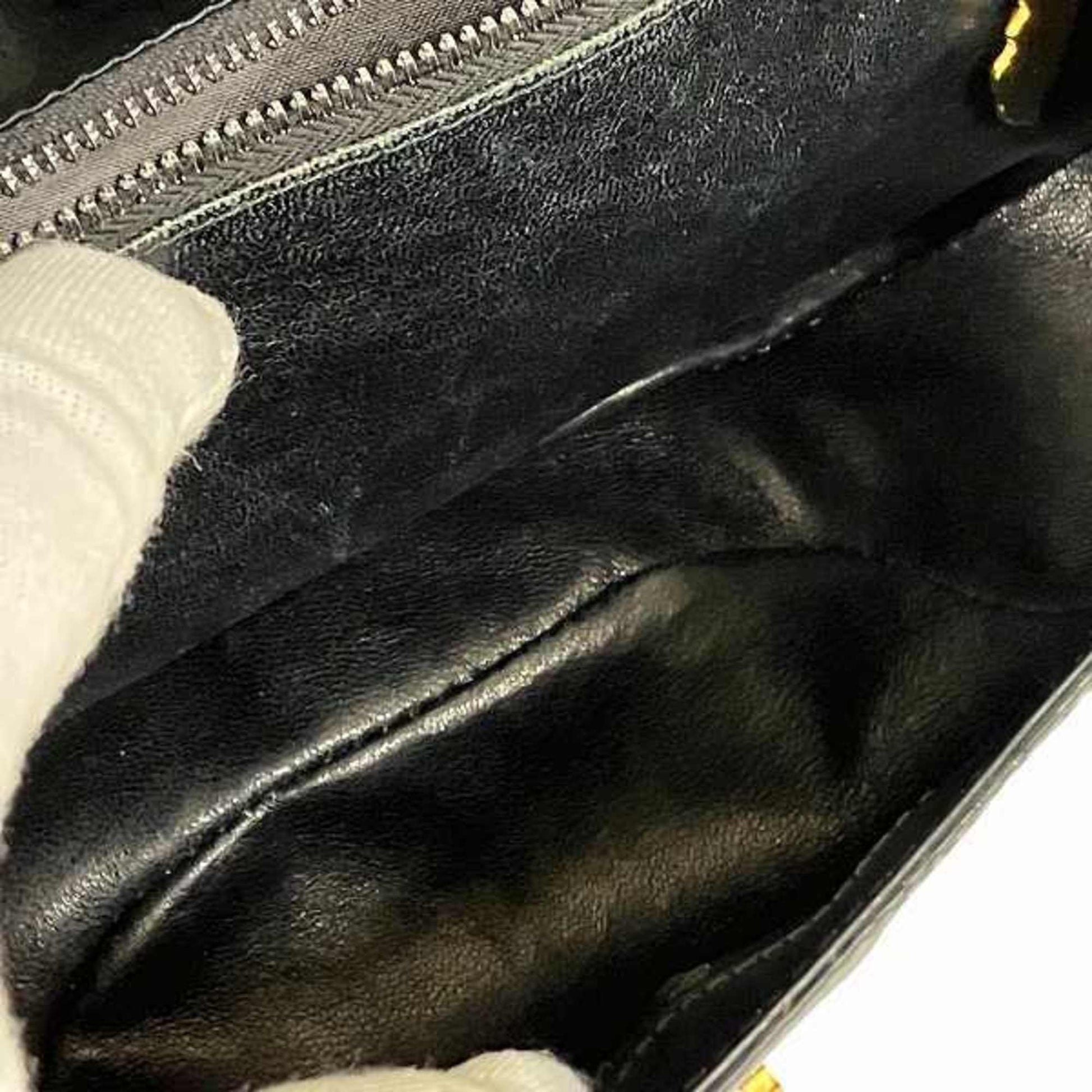 Gucci Black Leather Shoulder Bag