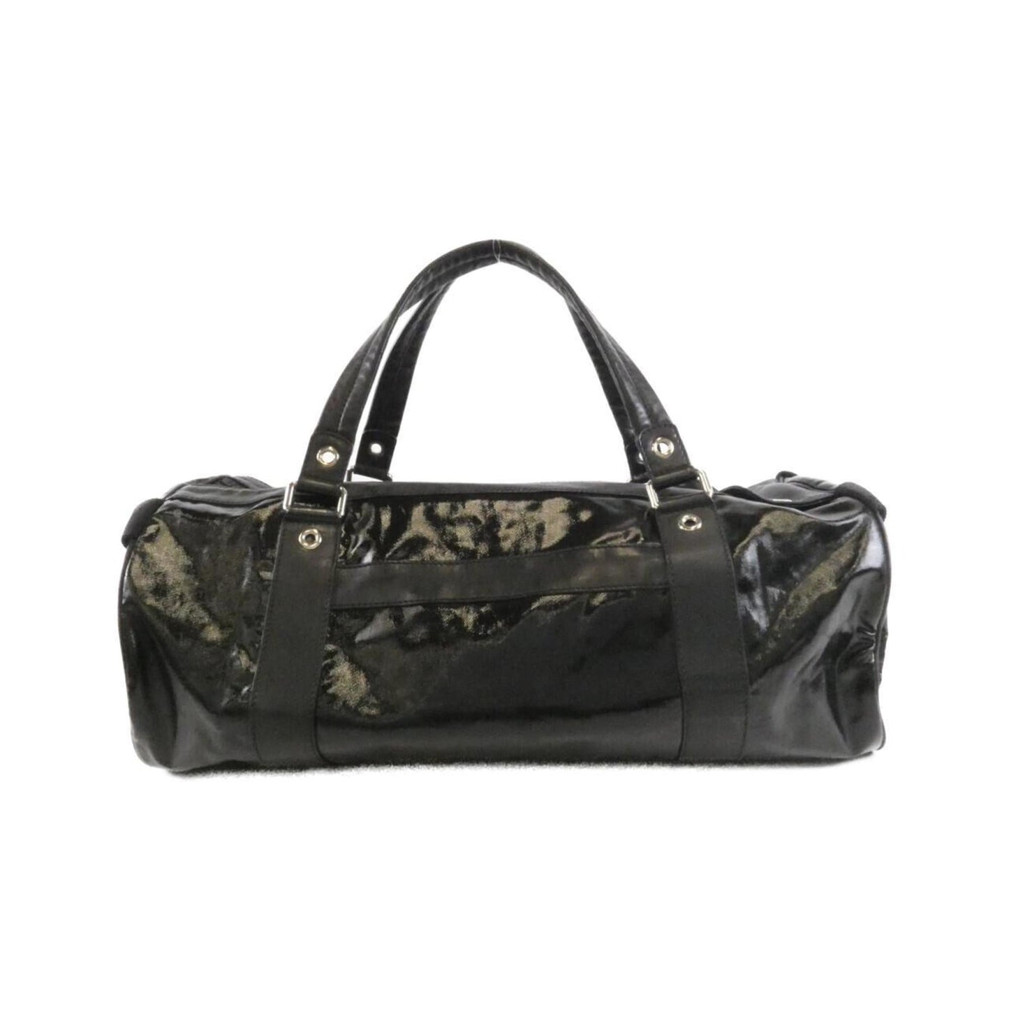 Gucci Black Pvc Boston Bag