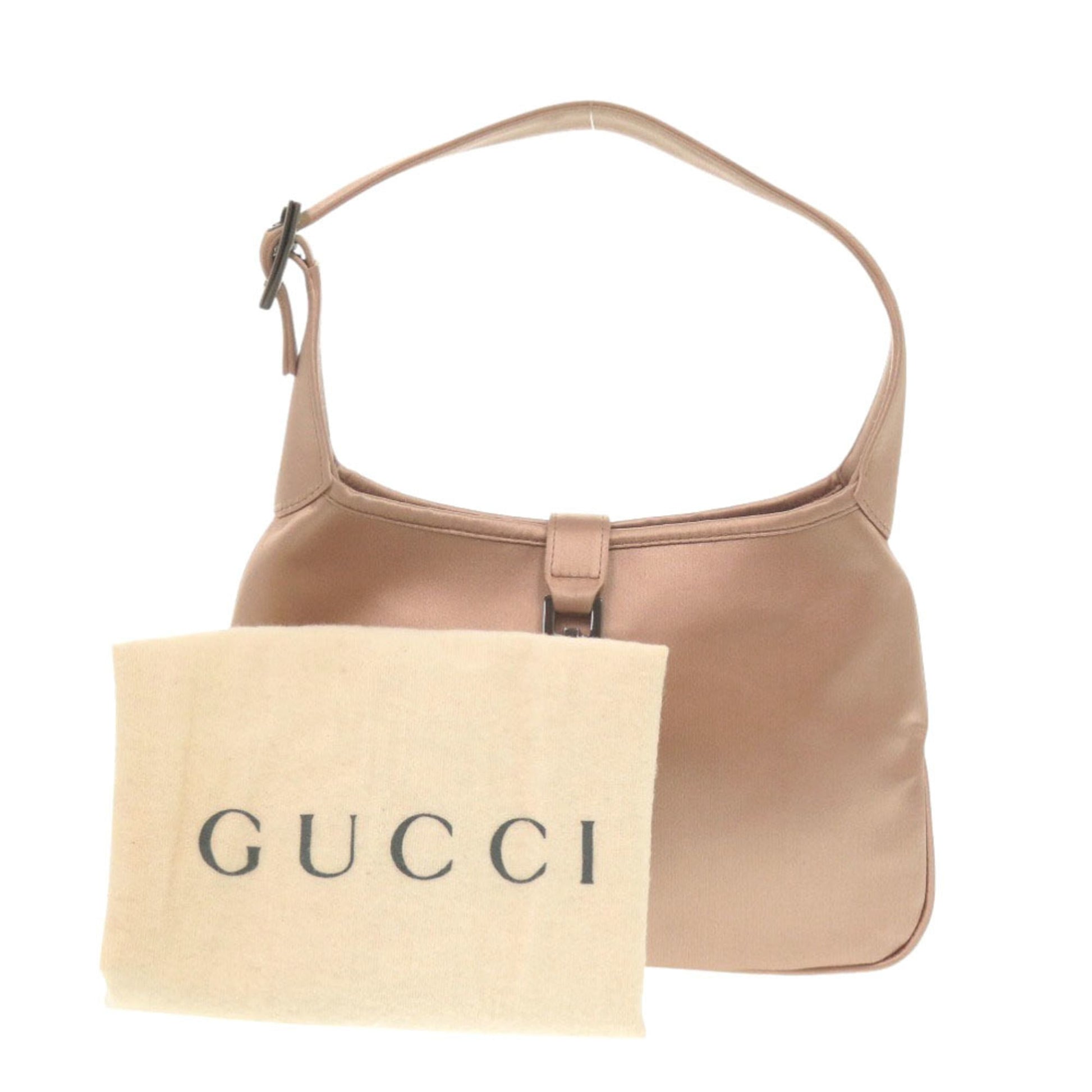 Gucci Pink Satin Handbag