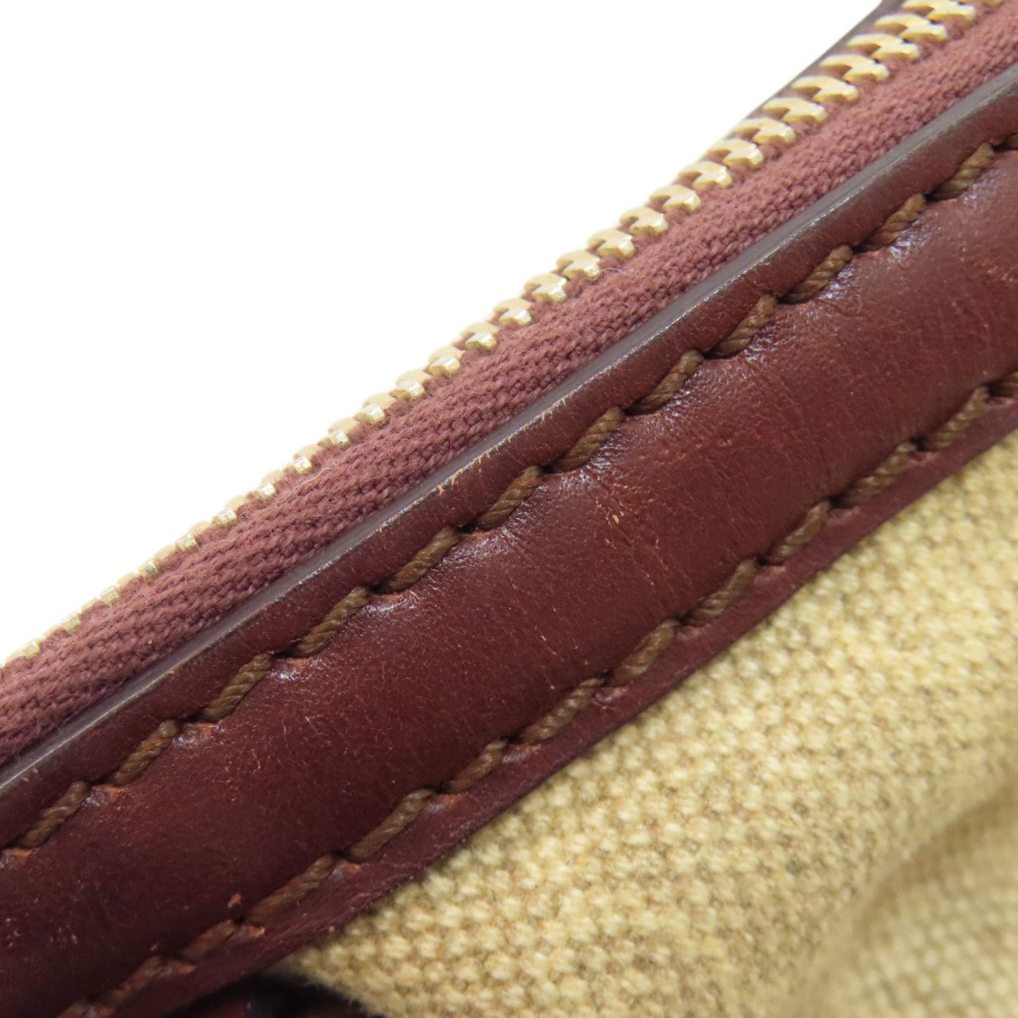 Gucci Brown Canvas Tote Bag