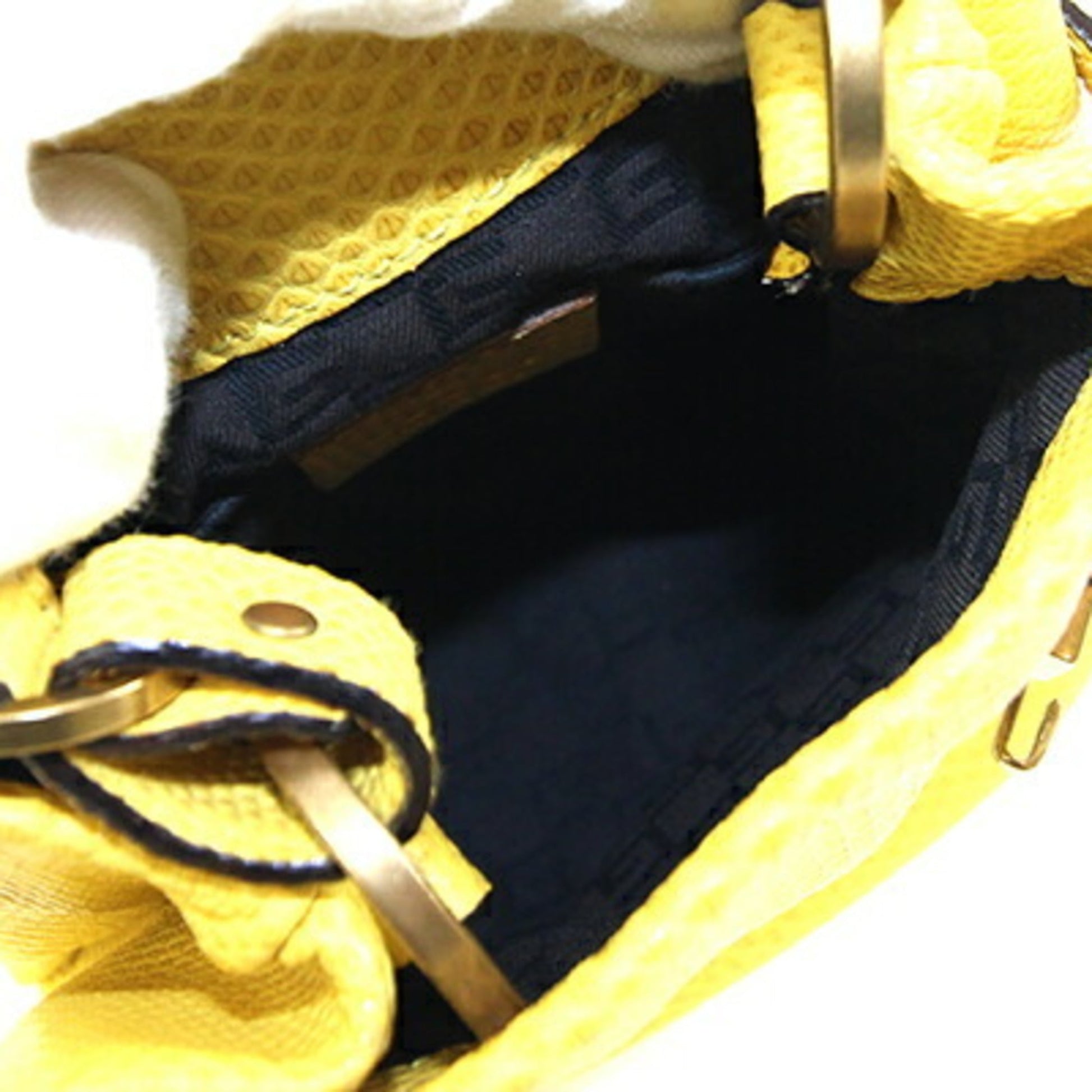 Gucci Yellow Leather Handbag