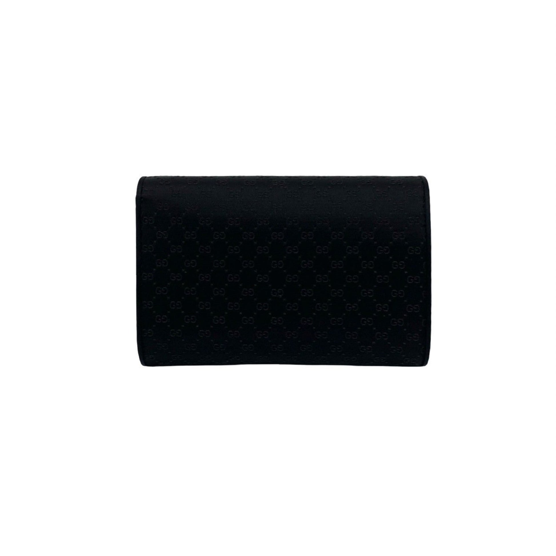 Gucci Black Satin Shoulder Bag