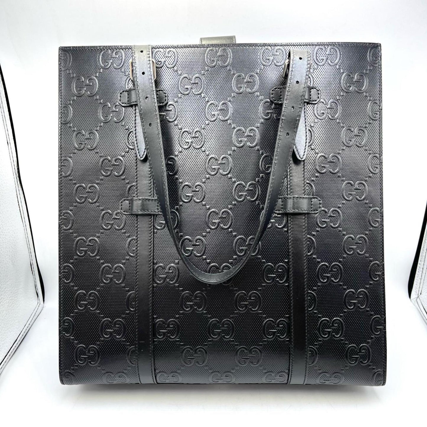 Gucci Black Leather Handbag