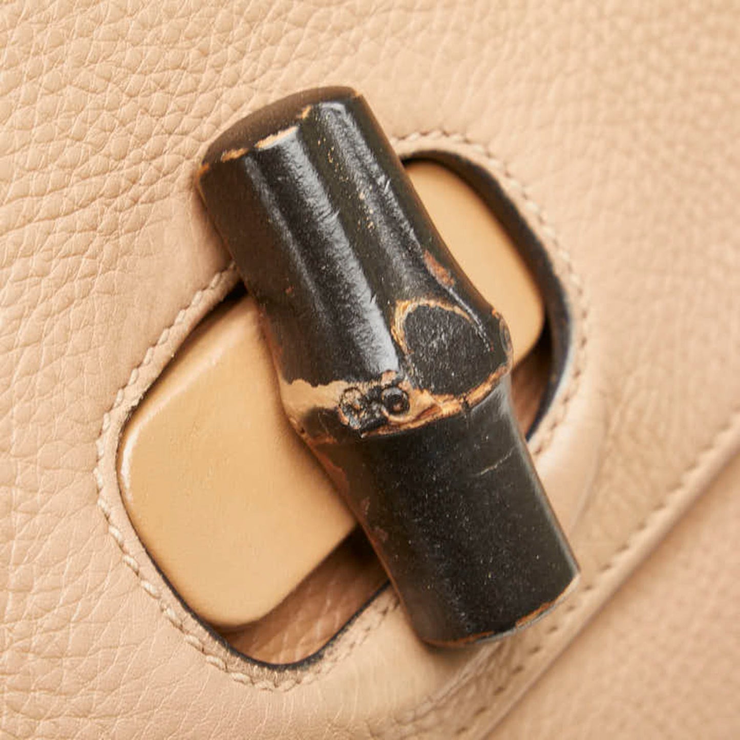 Gucci Brown Leather Shoulder Bag Tote Bag