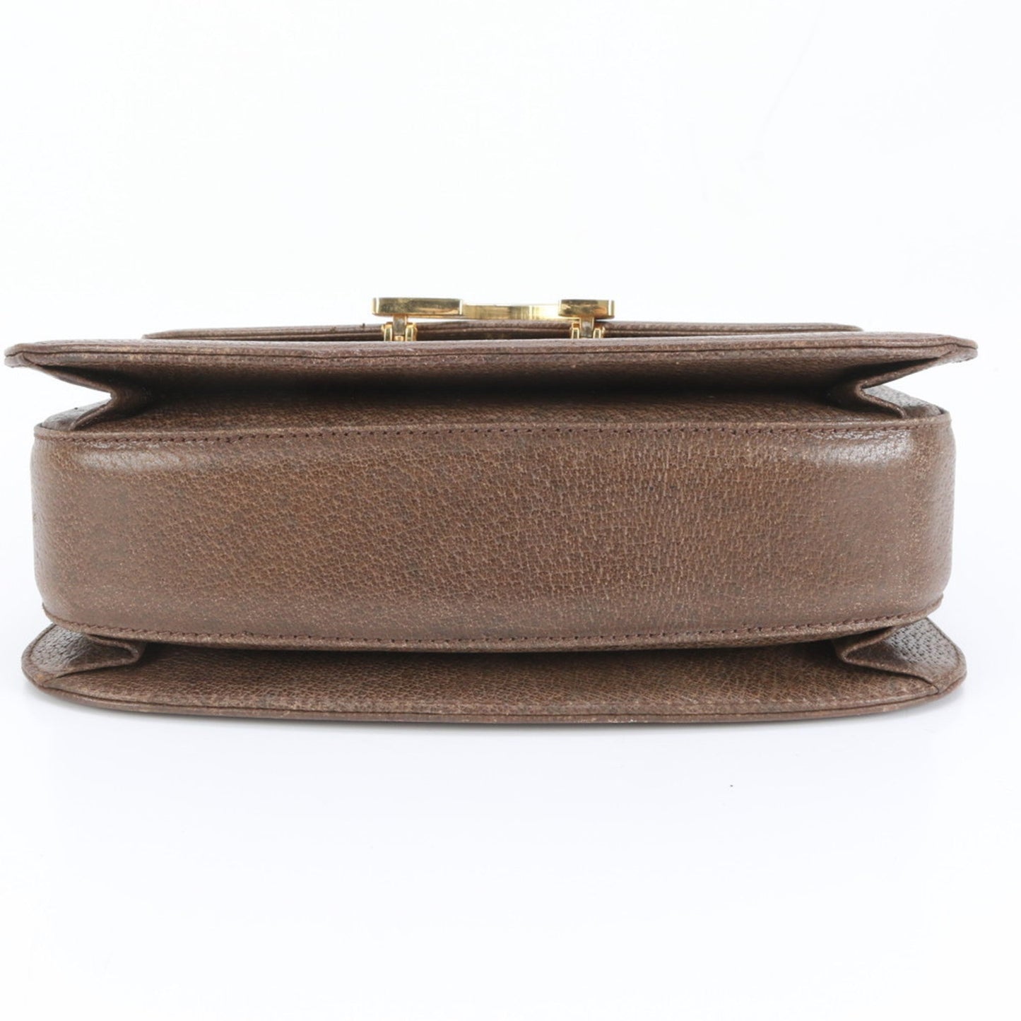 Gucci Brown Leather Shoulder Bag