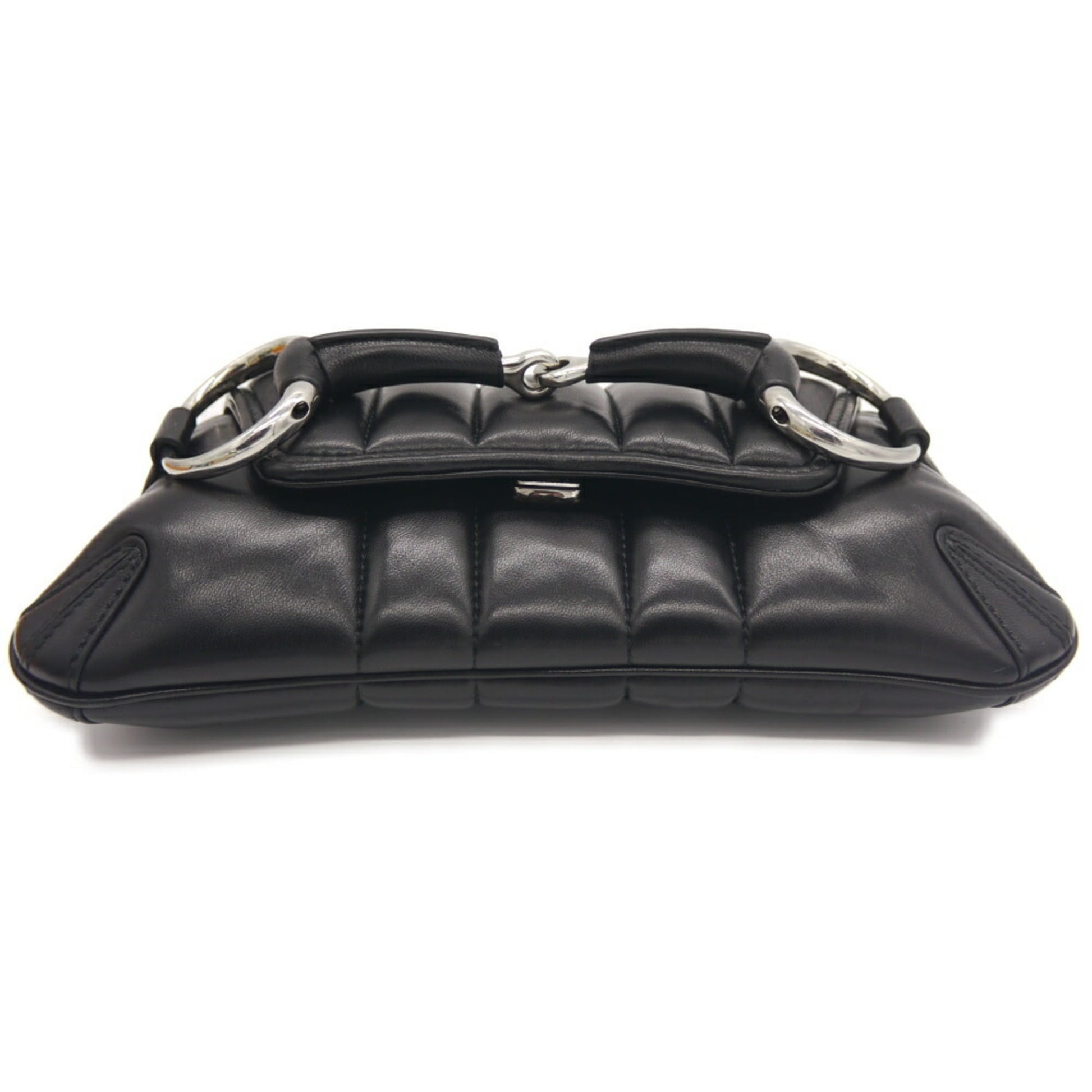 Gucci Black Leather Shoulder Bag