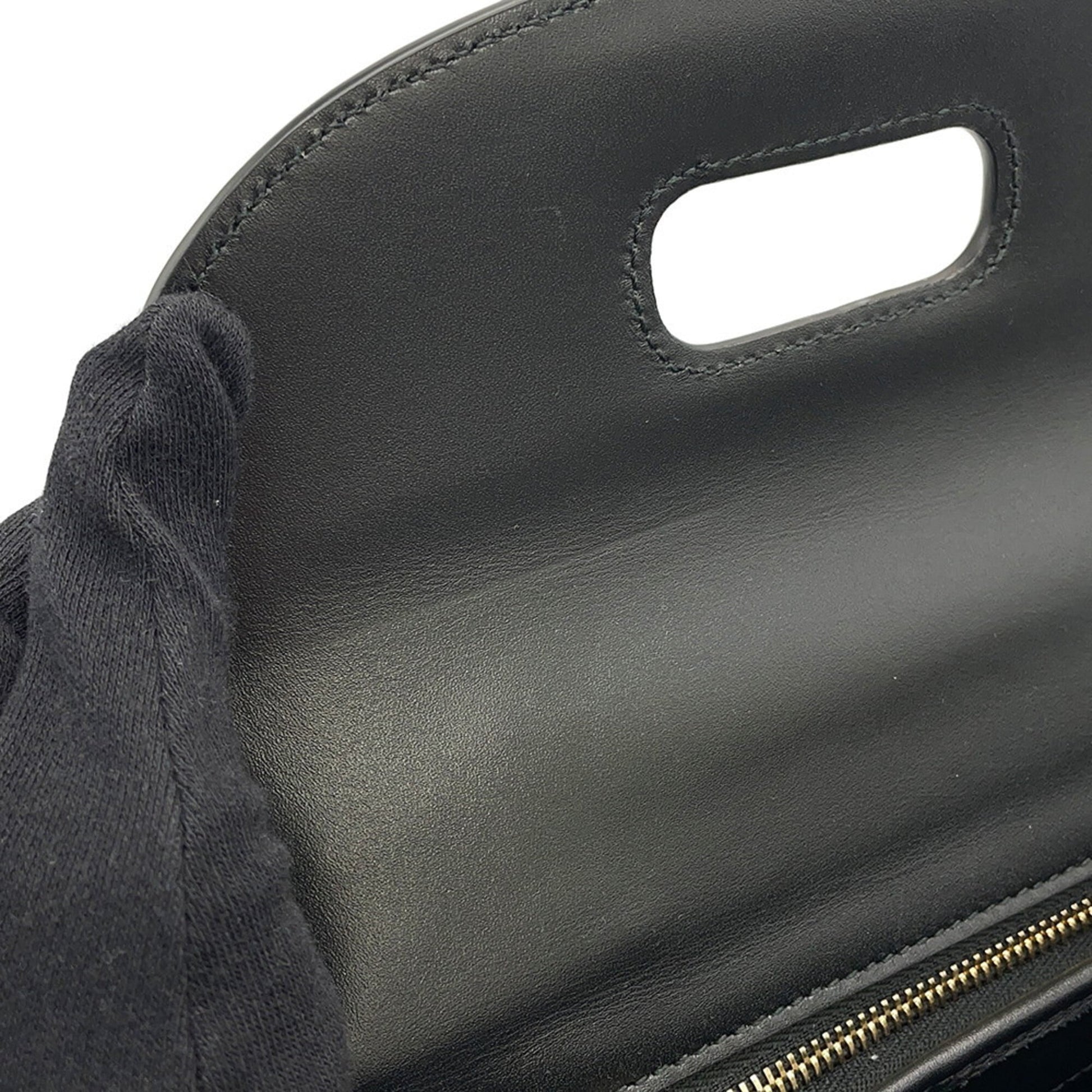 Gucci Black Leather Handbag Shoulder Bag