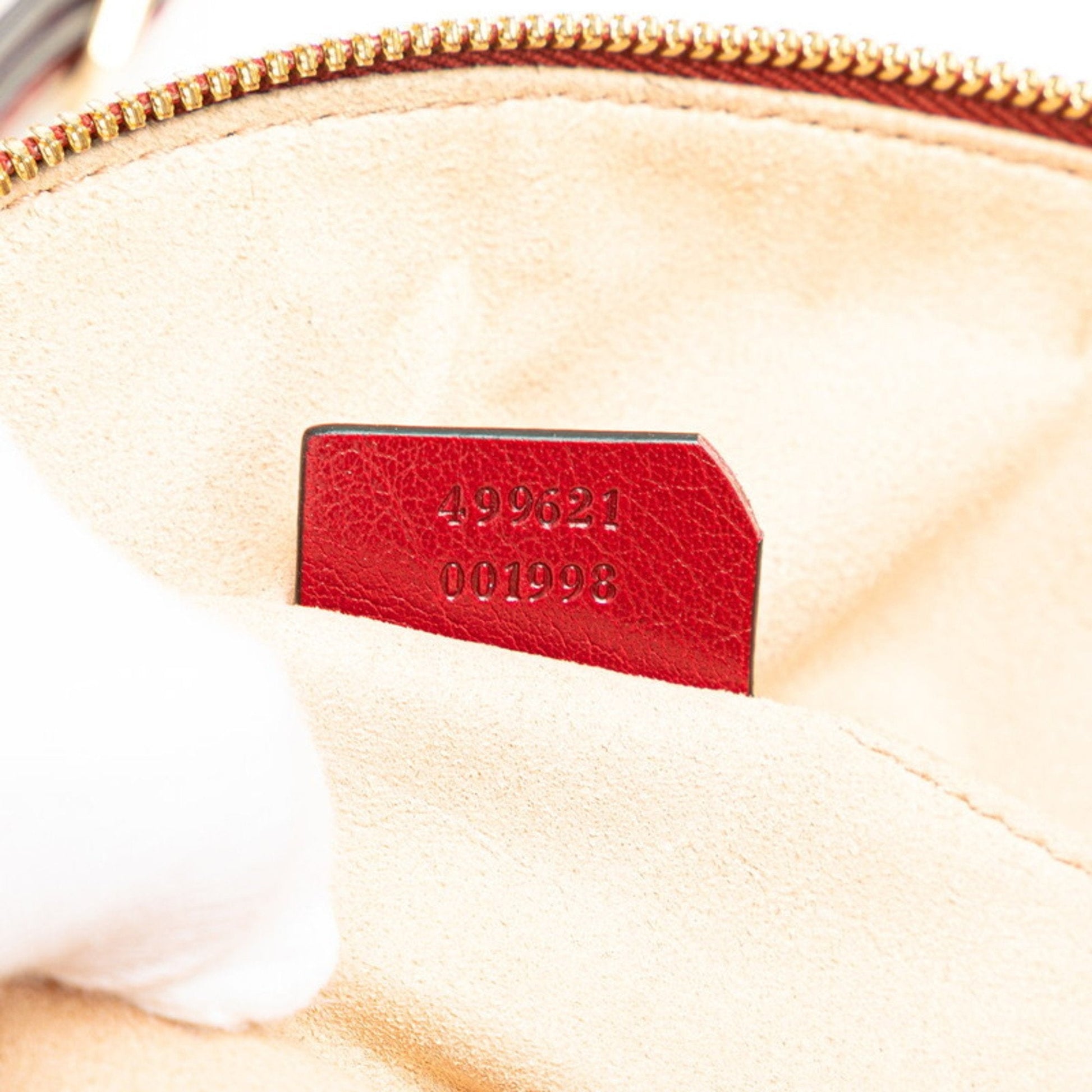 Gucci Blue Red Color Suede Leather Shoulder Bag