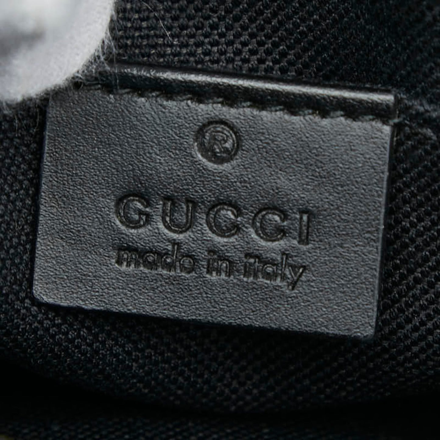 Gucci Black Multi-Color Pvc Leather Clutch Bag