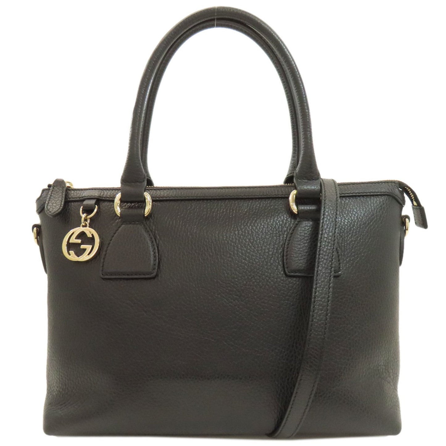 Gucci Black Leather Handbag