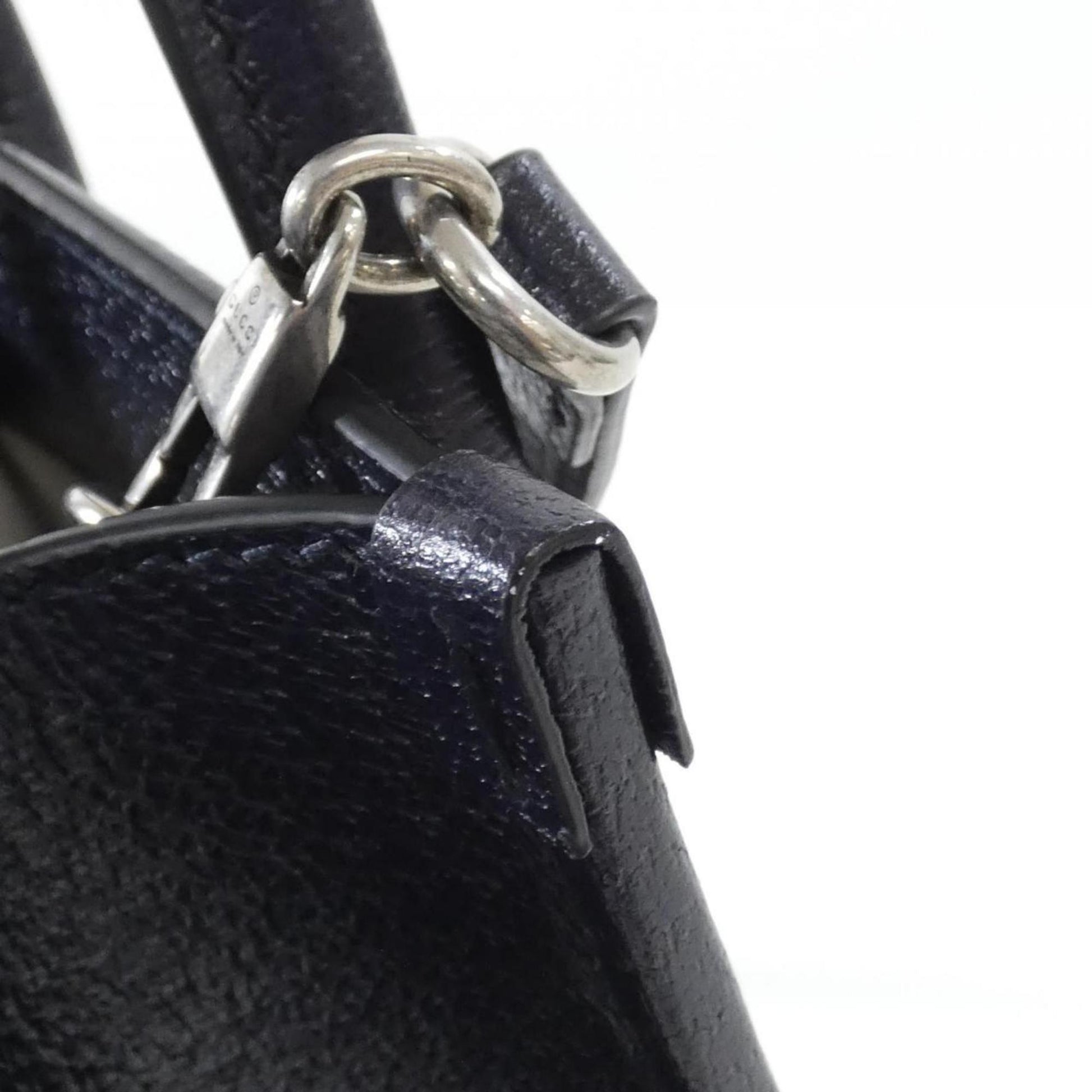 Gucci Beige Blue Gg Supreme Handbag