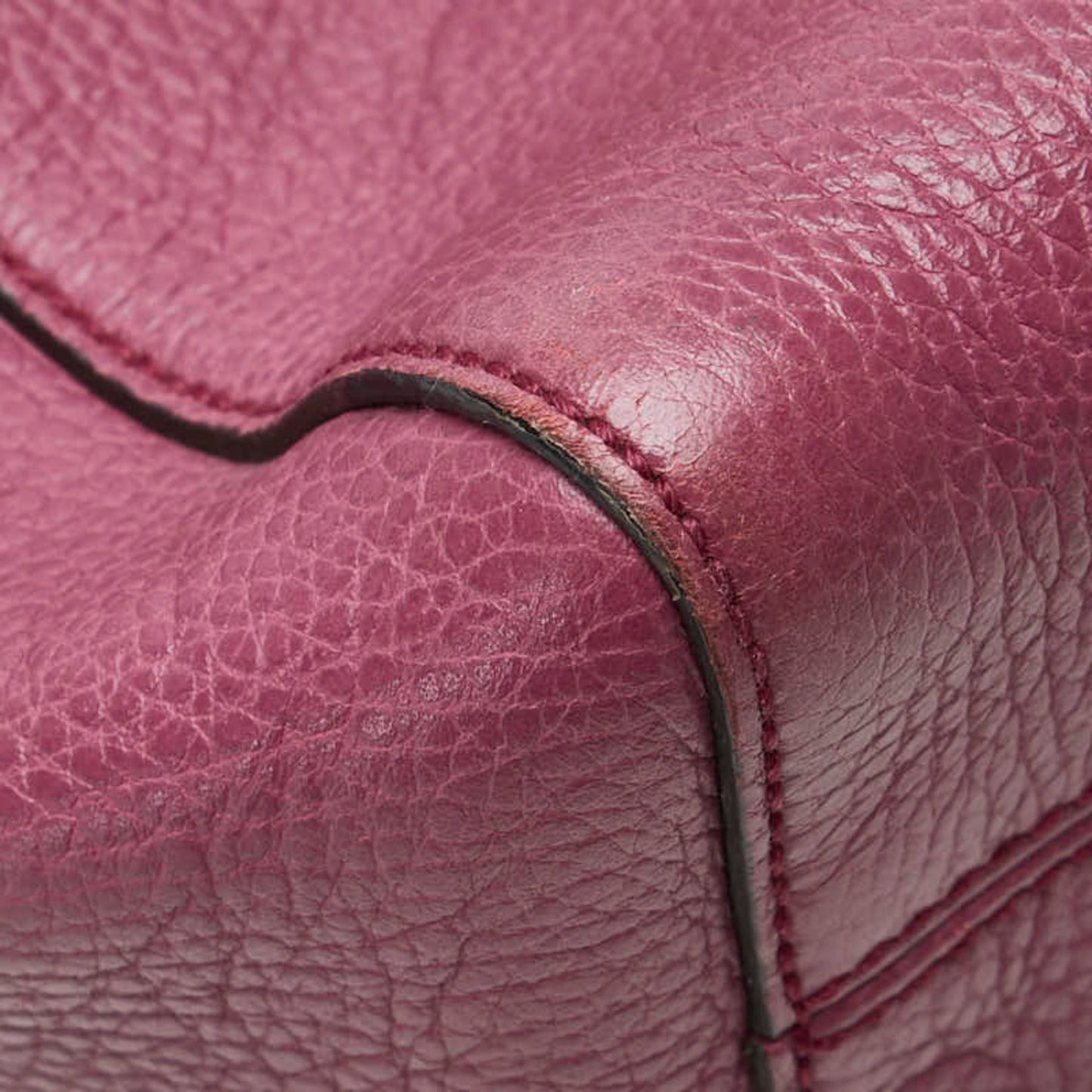 Gucci Purple Leather Handbag Shoulder Bag