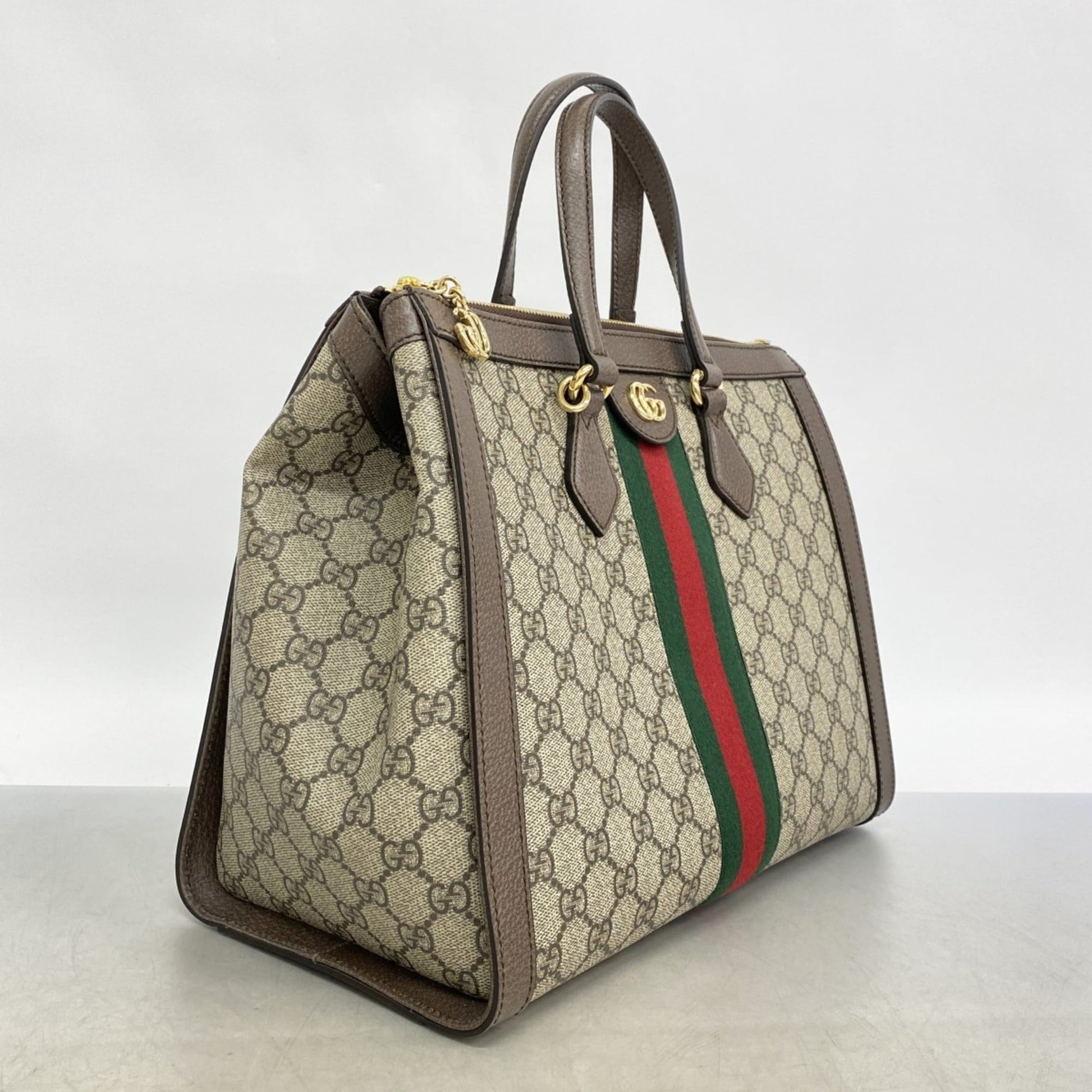 Gucci Brown Pvc Handbag