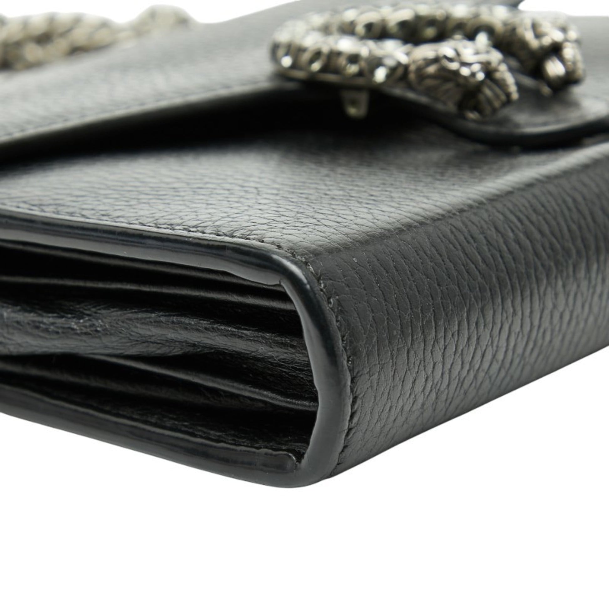 Gucci Black Leather Shoulder Bag