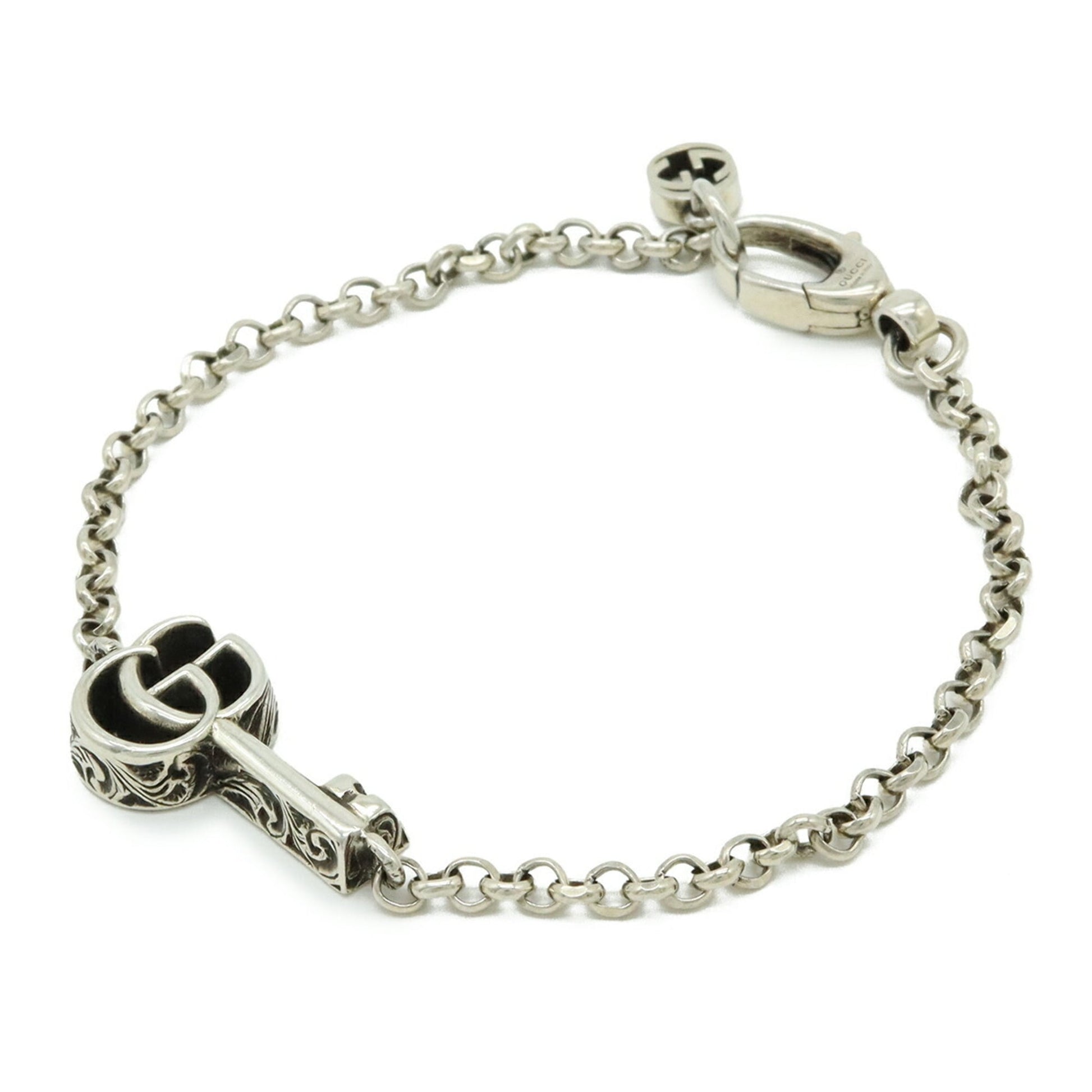 Gucci Silver Silver 925 Charm Bracelet