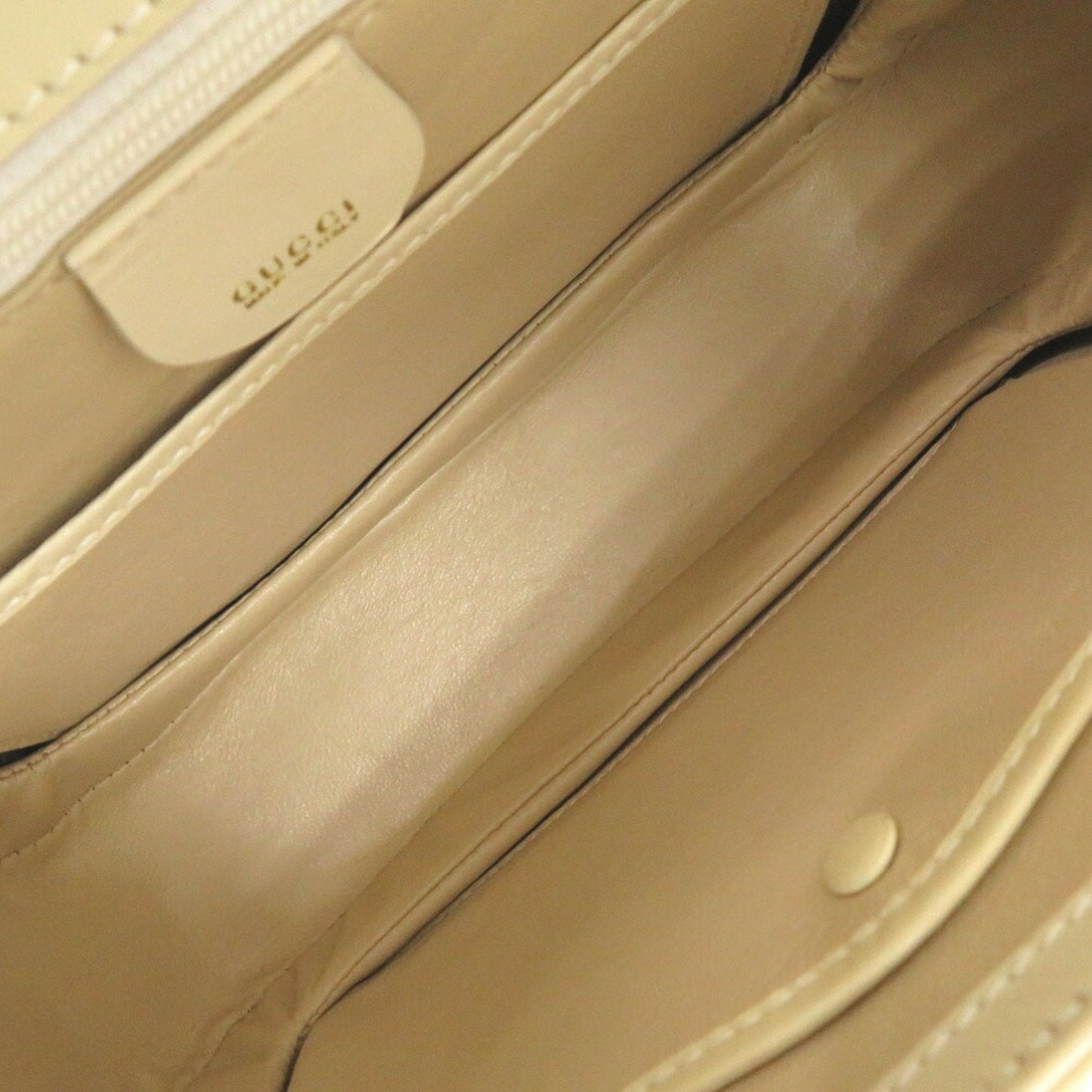 Gucci White Leather Handbag