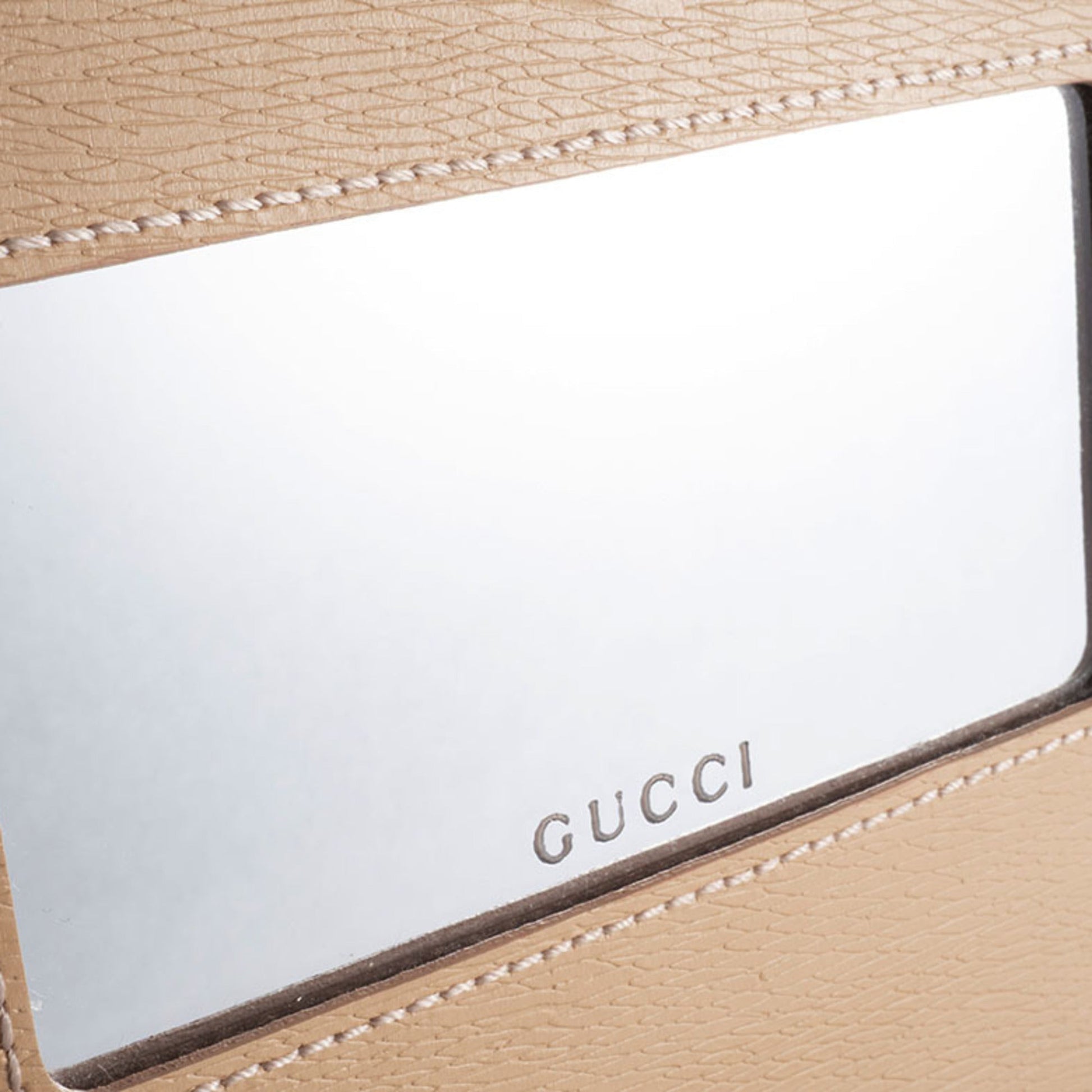 Gucci Pale Orange Leather Shoulder Bag