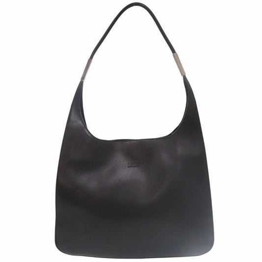 Gucci Black Leather Shoulder Bag