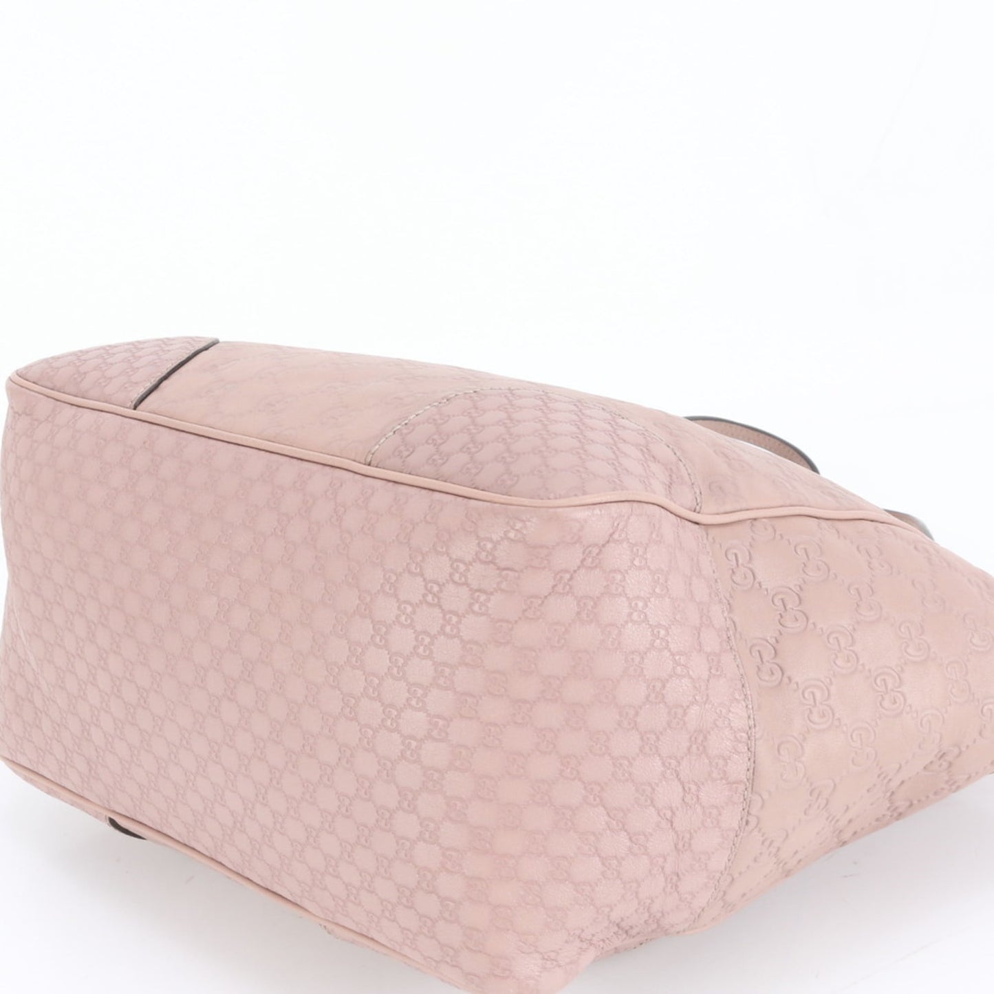 Gucci Pink Leather Tote Bag