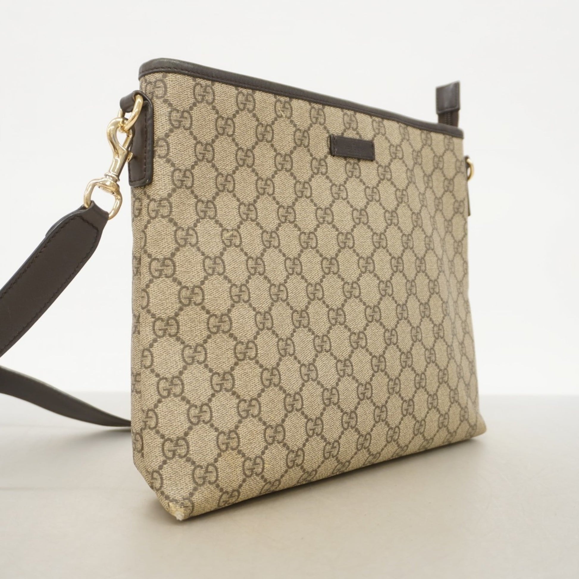 Gucci Brown Pvc Shoulder Bag