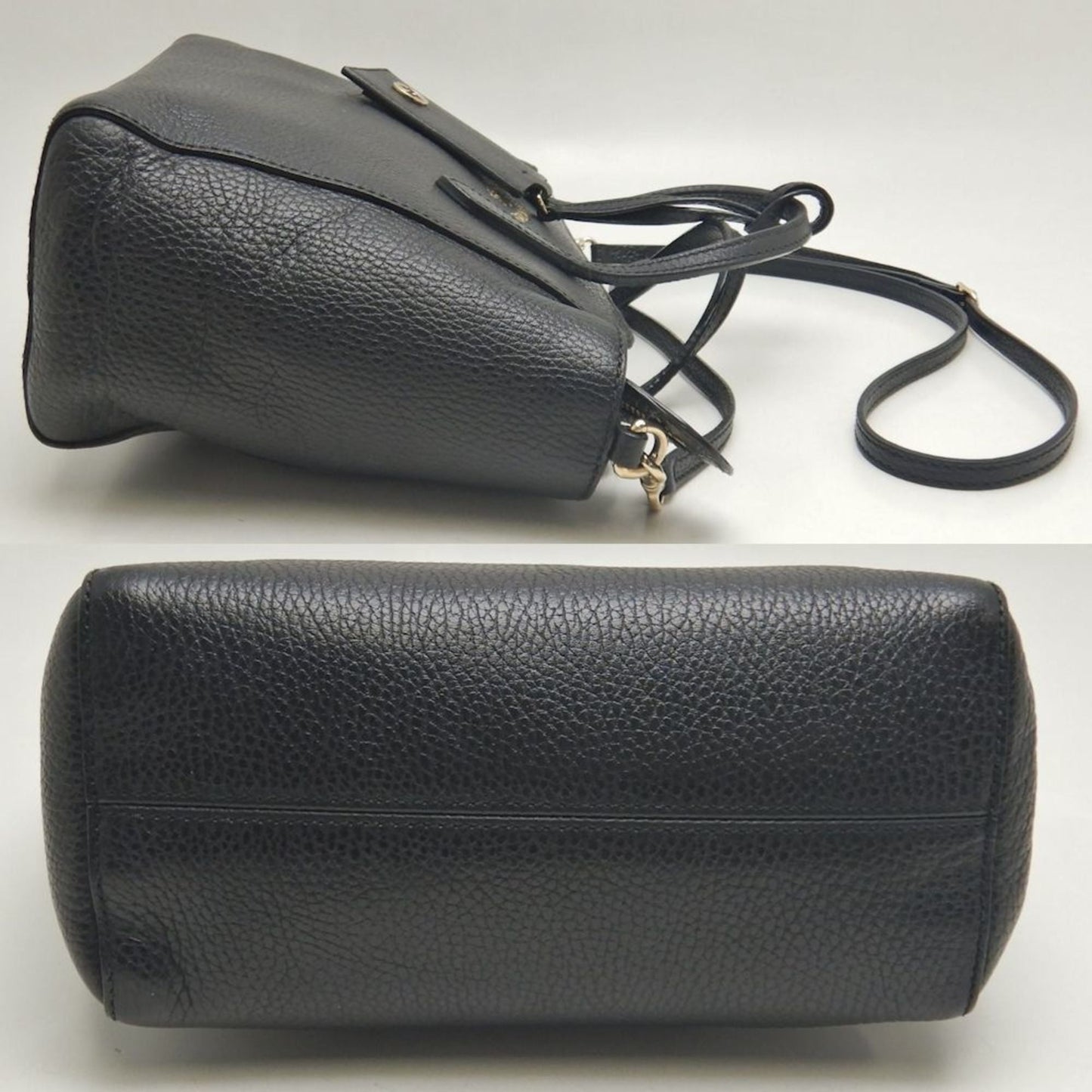 Gucci Black Leather Handbag