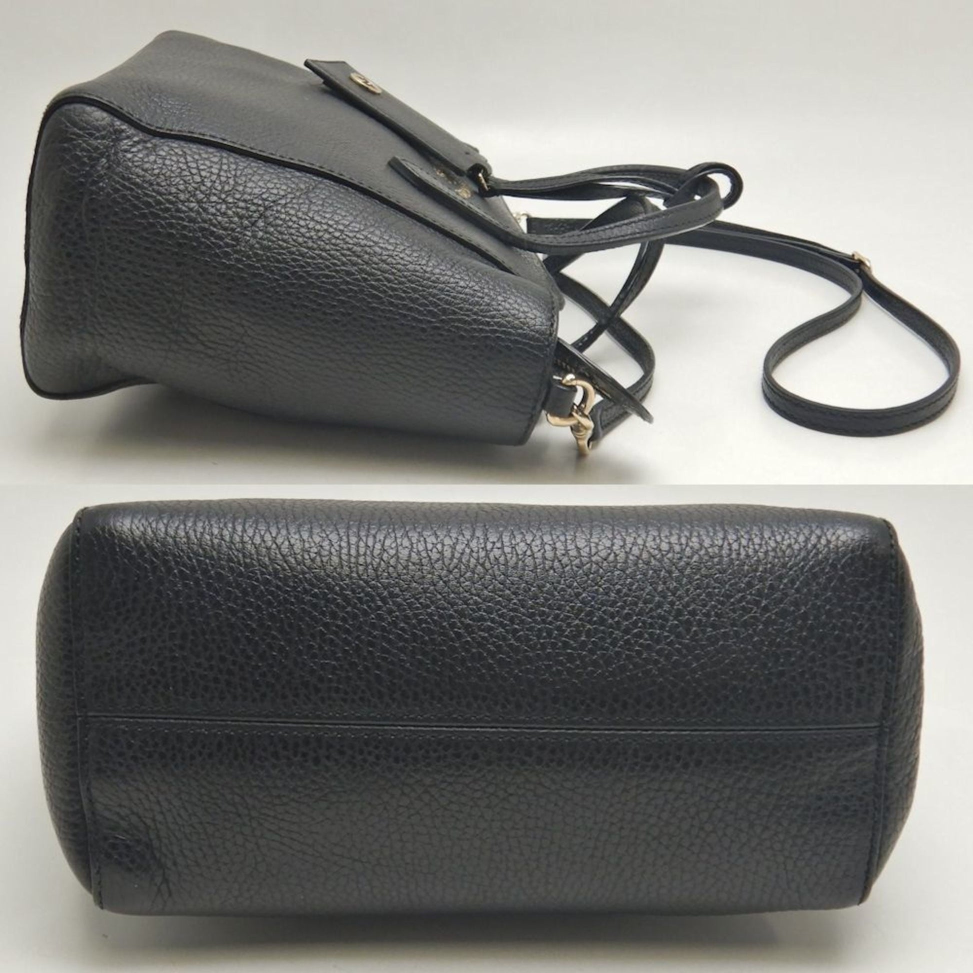 Gucci Black Leather Handbag