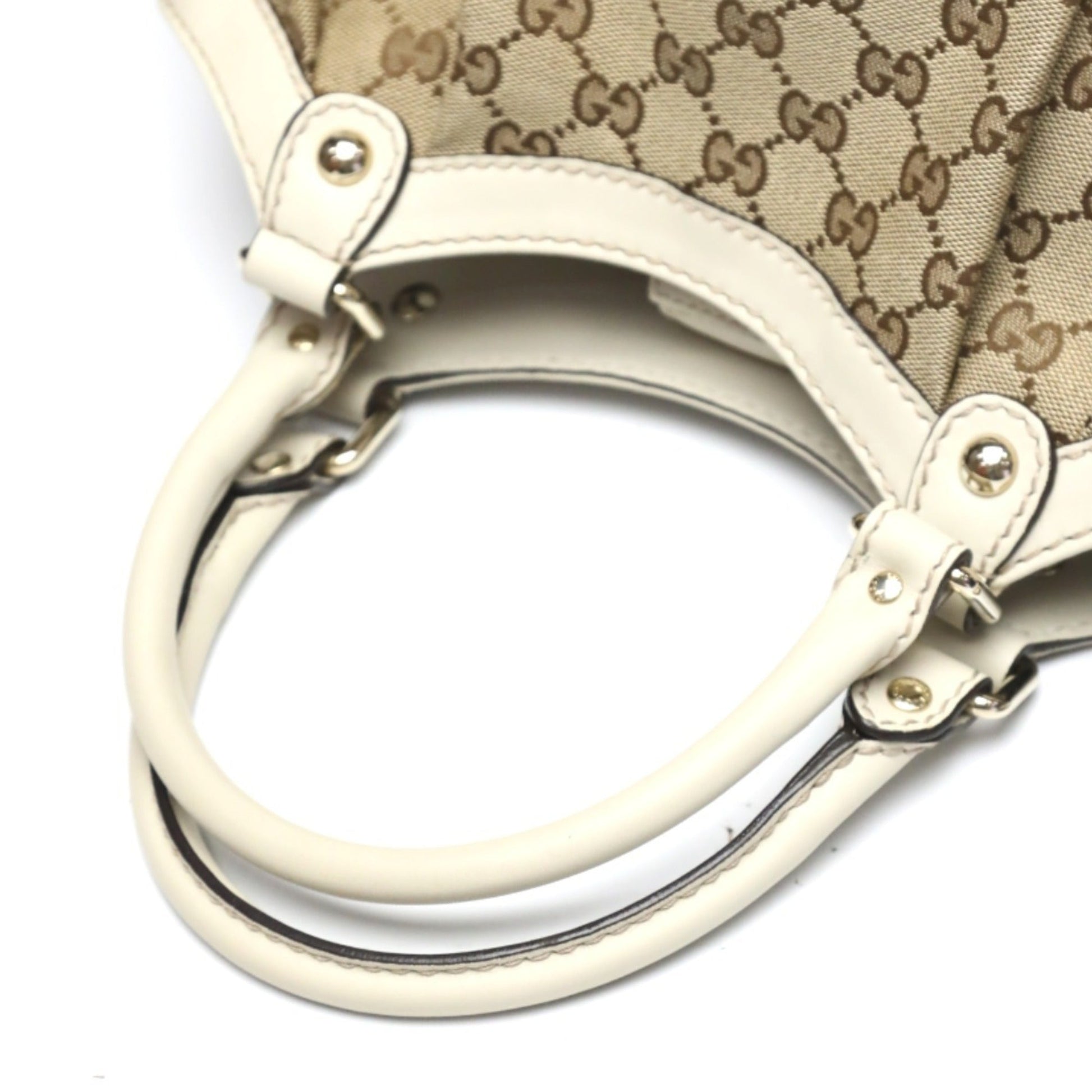 Gucci Brown Gg Canvas Handbag