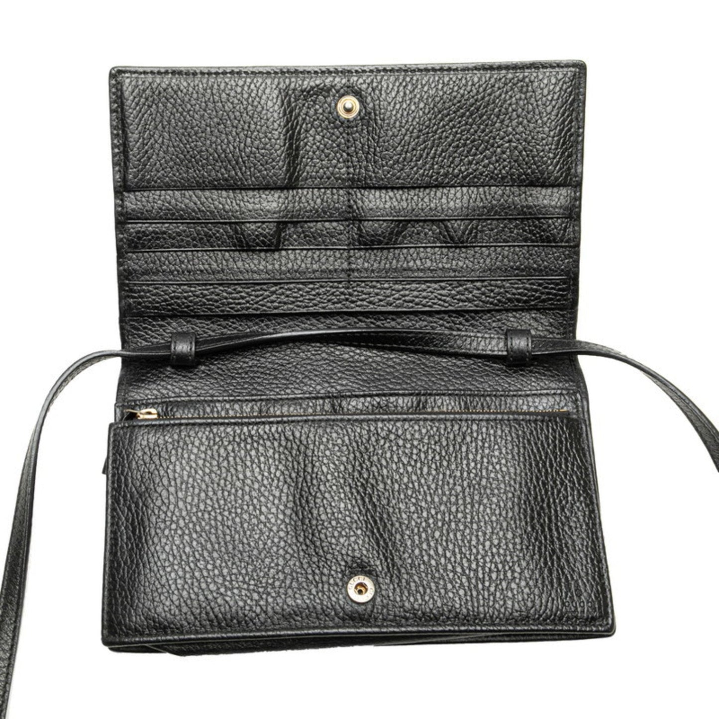 Gucci Black Leather Shoulder Bag